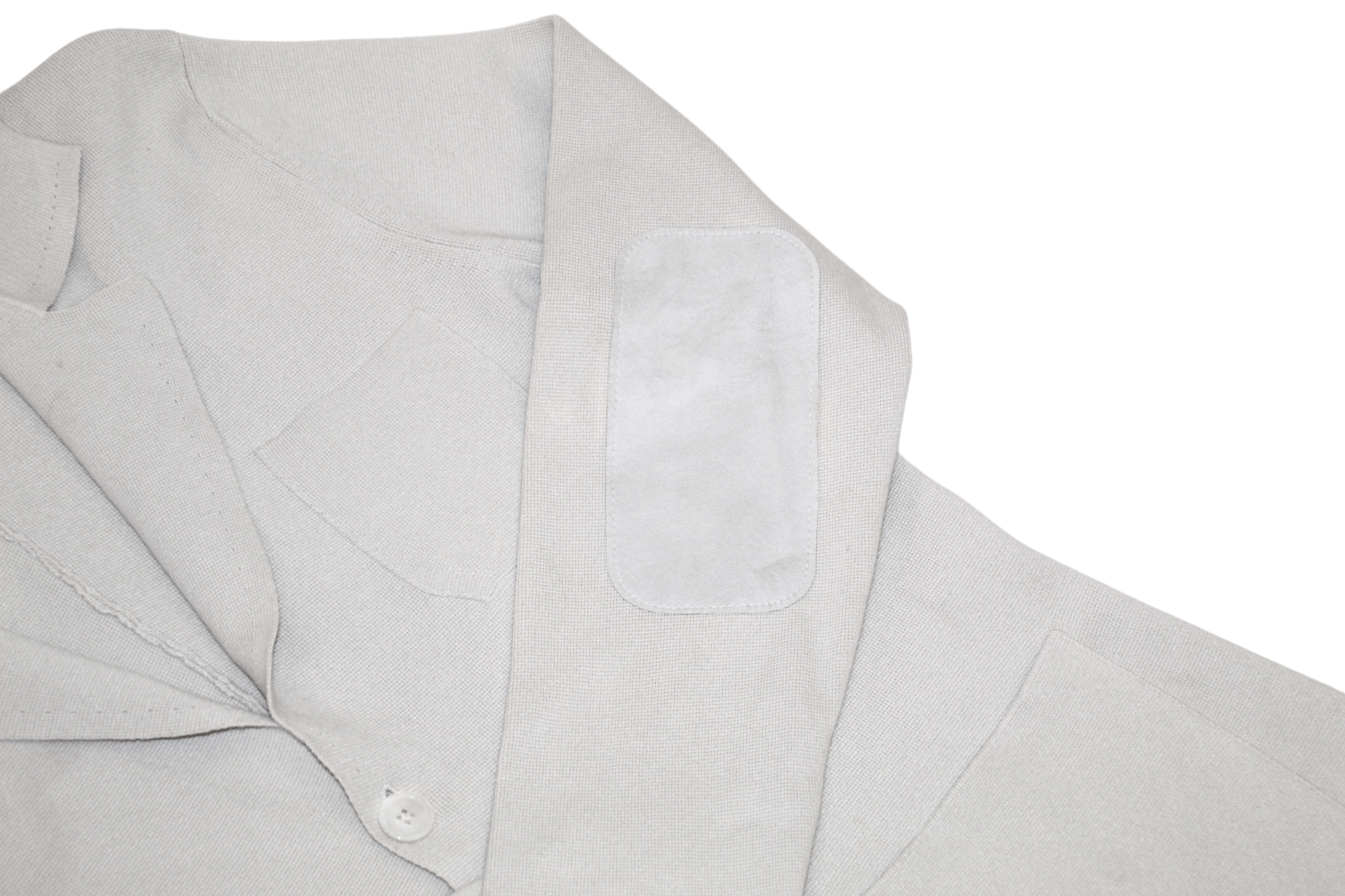 Cruciani Cruciani Stretch Cotton Woven Jacket velvet elbows Size US M / EU 48-50 / 2 - 7 Thumbnail