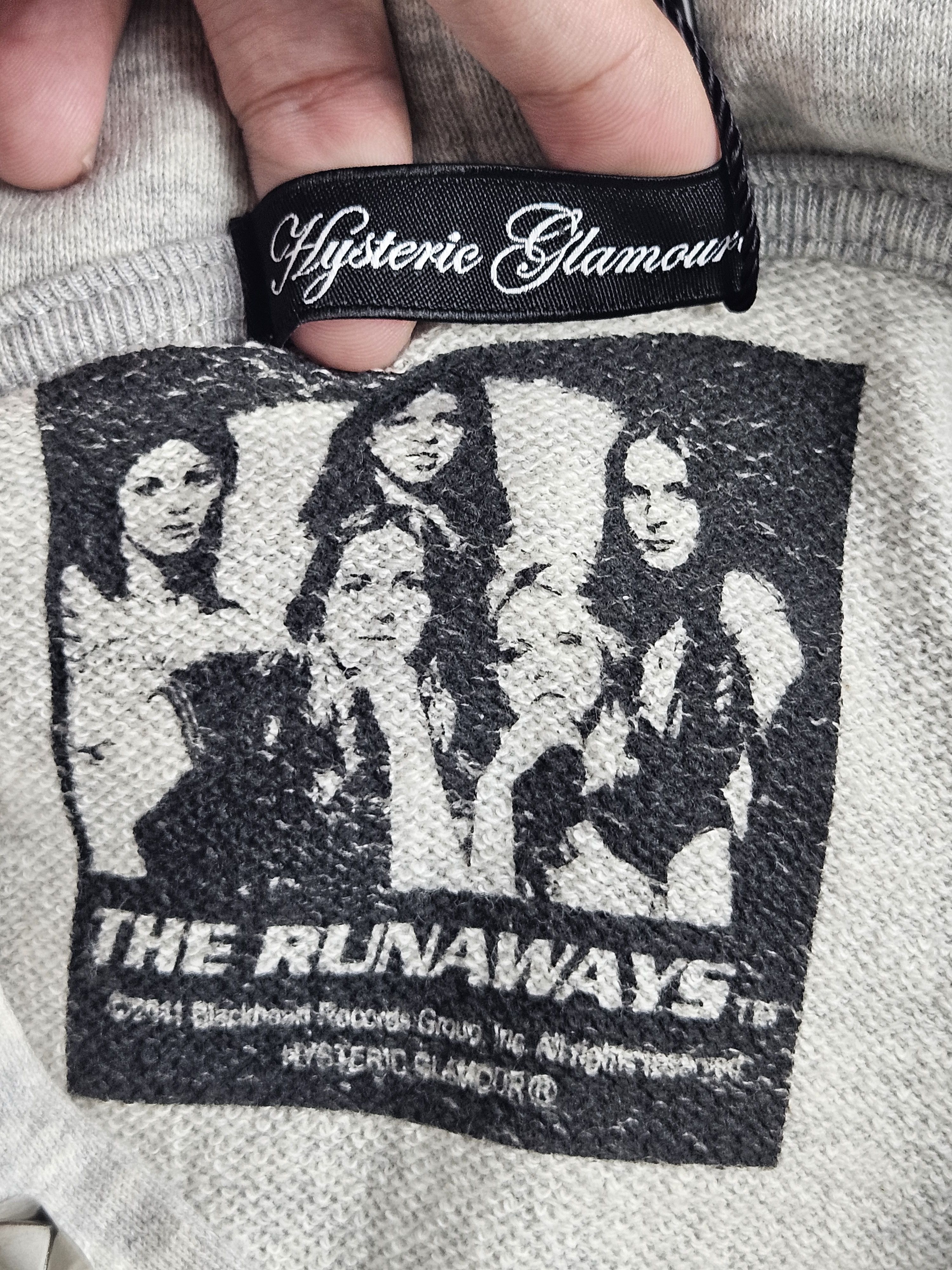 Band Tees × Hysteric Glamour Hysteric Glamour The Runaways Cherry Bomb hoodie shirt Size S / US 4 / IT 40 - 3 Thumbnail
