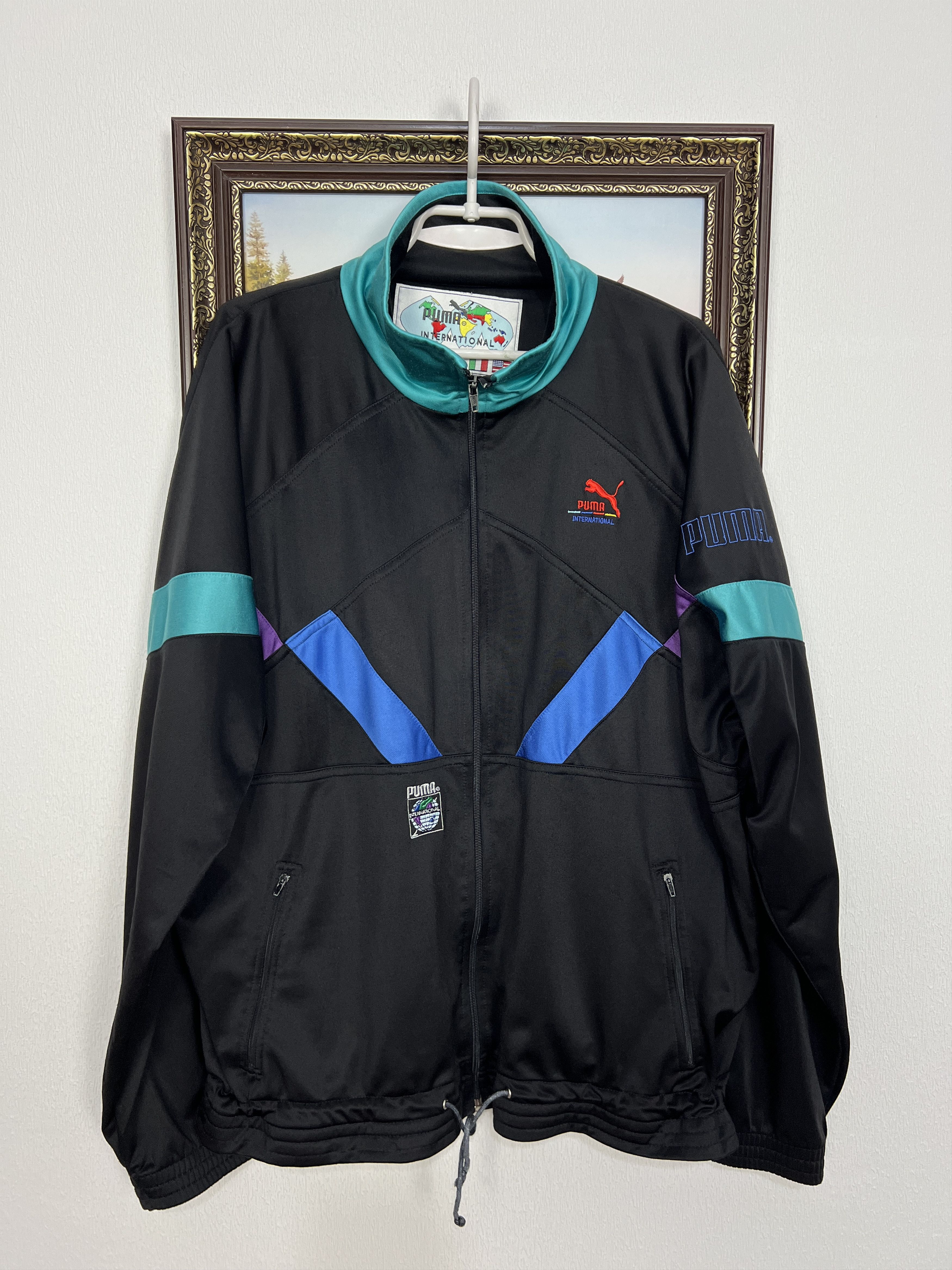 Puma AC Parma 90s Vintage Track top Training Jacket - RARE! | Grailed
