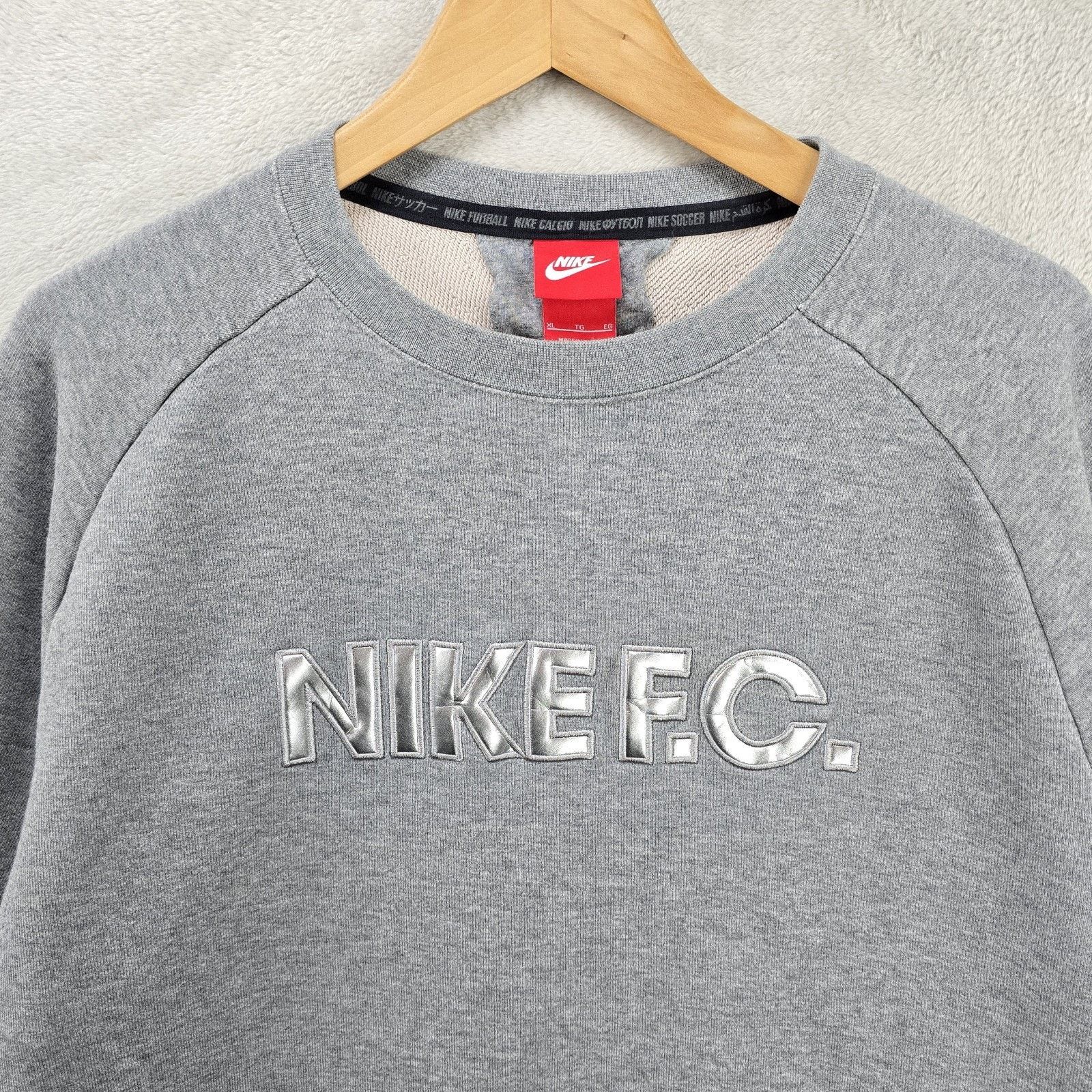 Nike Nike FC Sweater Mens XL City Crew Soccer Club Sweatshirt Size US XL / EU 56 / 4 - 3 Thumbnail