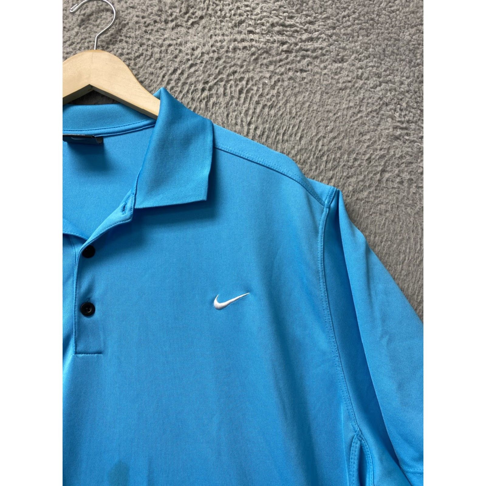 Nike Nike Polo Shirt Mens XXL Blue Dri Fit Short Sleeve Golf Rugby Active 89-61 Size US XXL / EU 58 / 5 - 3 Thumbnail