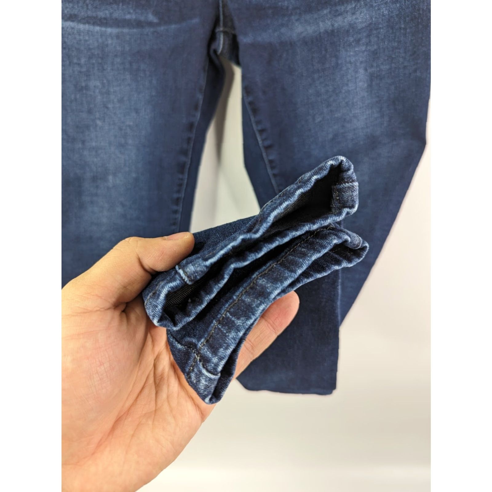 Vintage KanCan Jeans Skinny High Rise Dark Wash Size 9 Blue Denim Slim Regular Women KC11235SD Size 30" / US 8 / IT 44 - 3 Thumbnail
