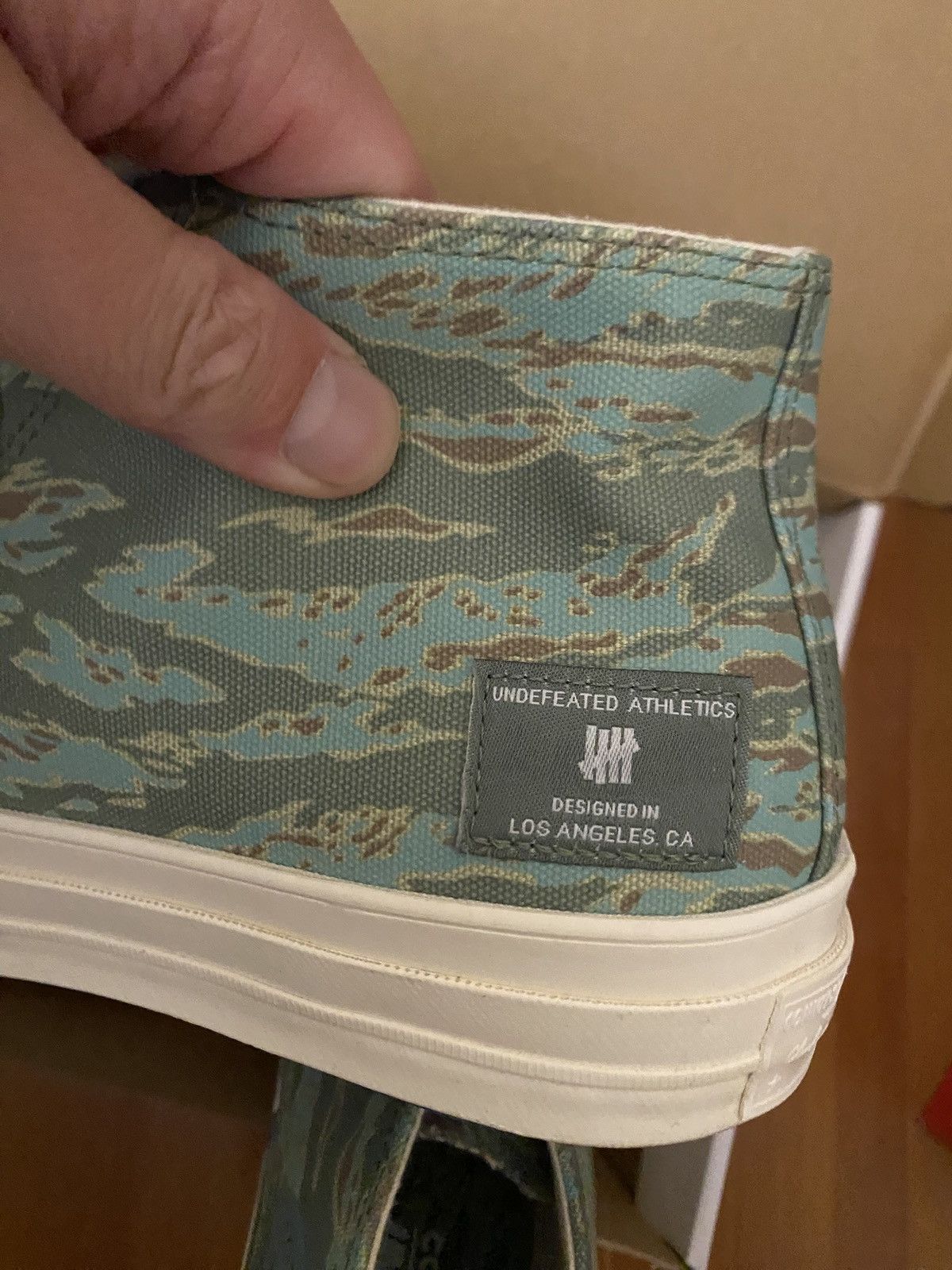 Converse × Undefeated Converse Undefeated Chuck 70 Mid Size US 8.5 / EU 41-42 - 6 Thumbnail