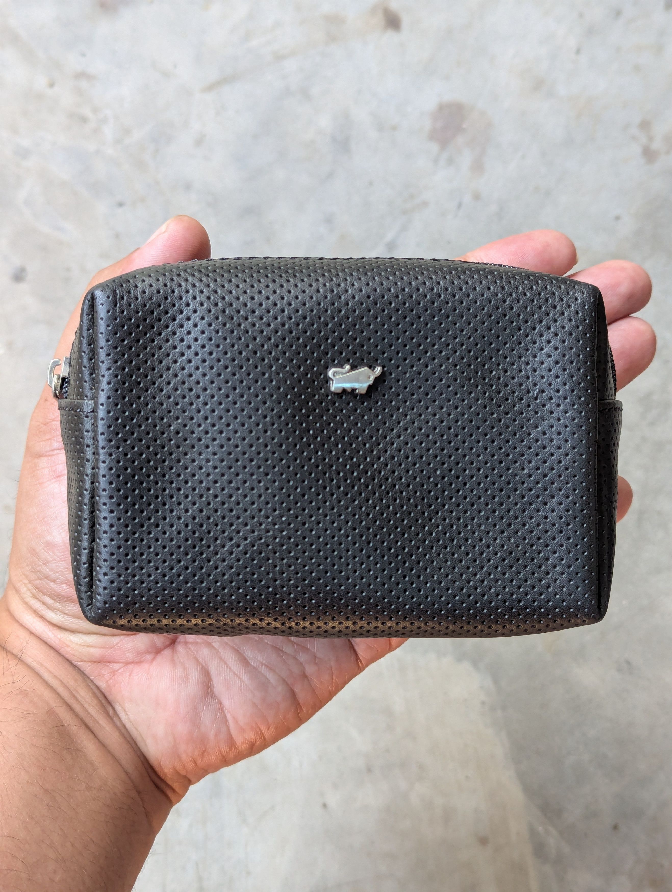 Braun Braun Buffel Black Mini Travel Bag Pouch Size ONE SIZE - 1 Thumbnail