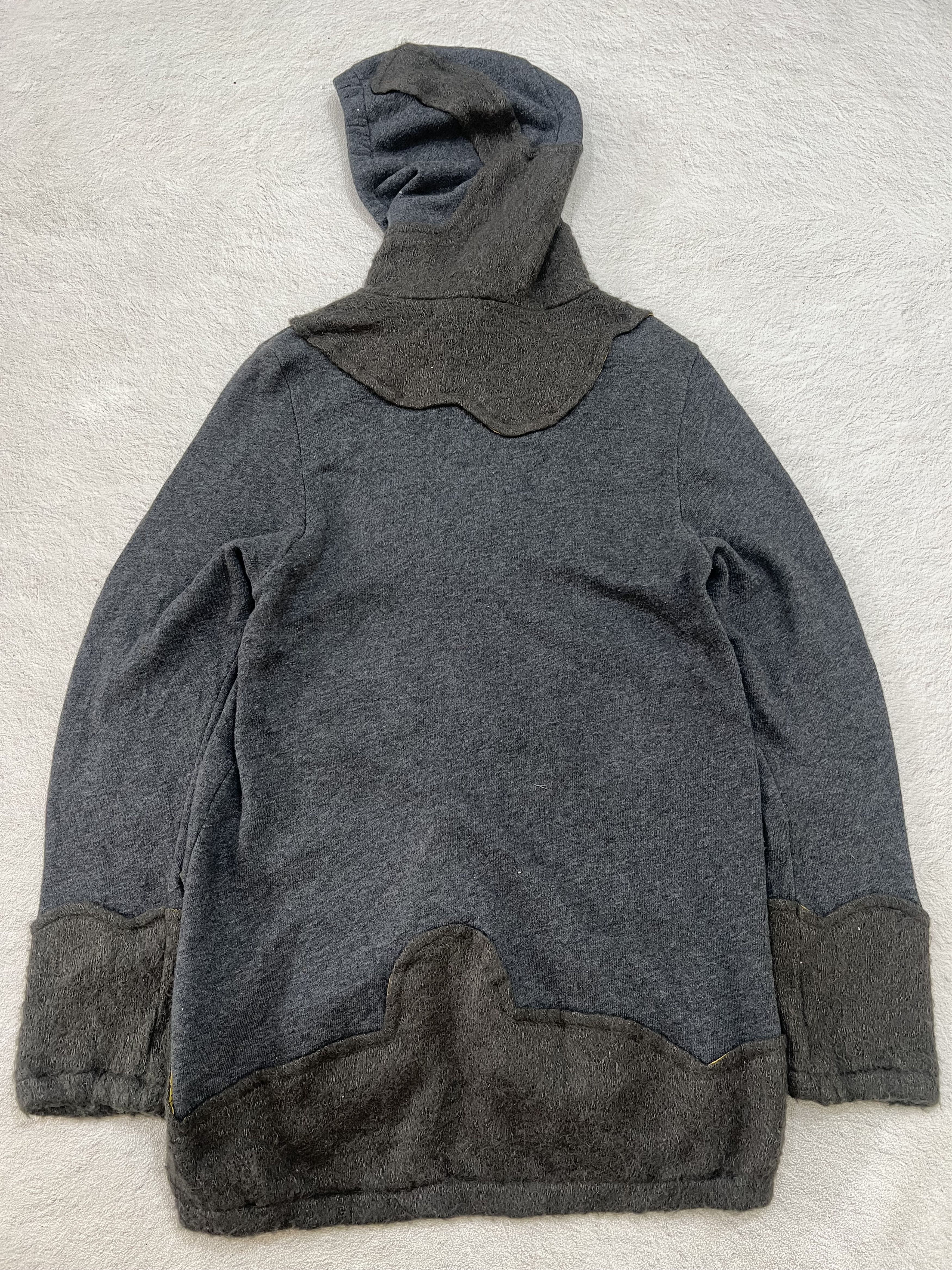 mercibeaucoup 2000s Mercibeaucoup Issey Mohair Knitwear Zip y2k Lgb Ifsix Size US M / EU 48-50 / 2 - 5 Thumbnail