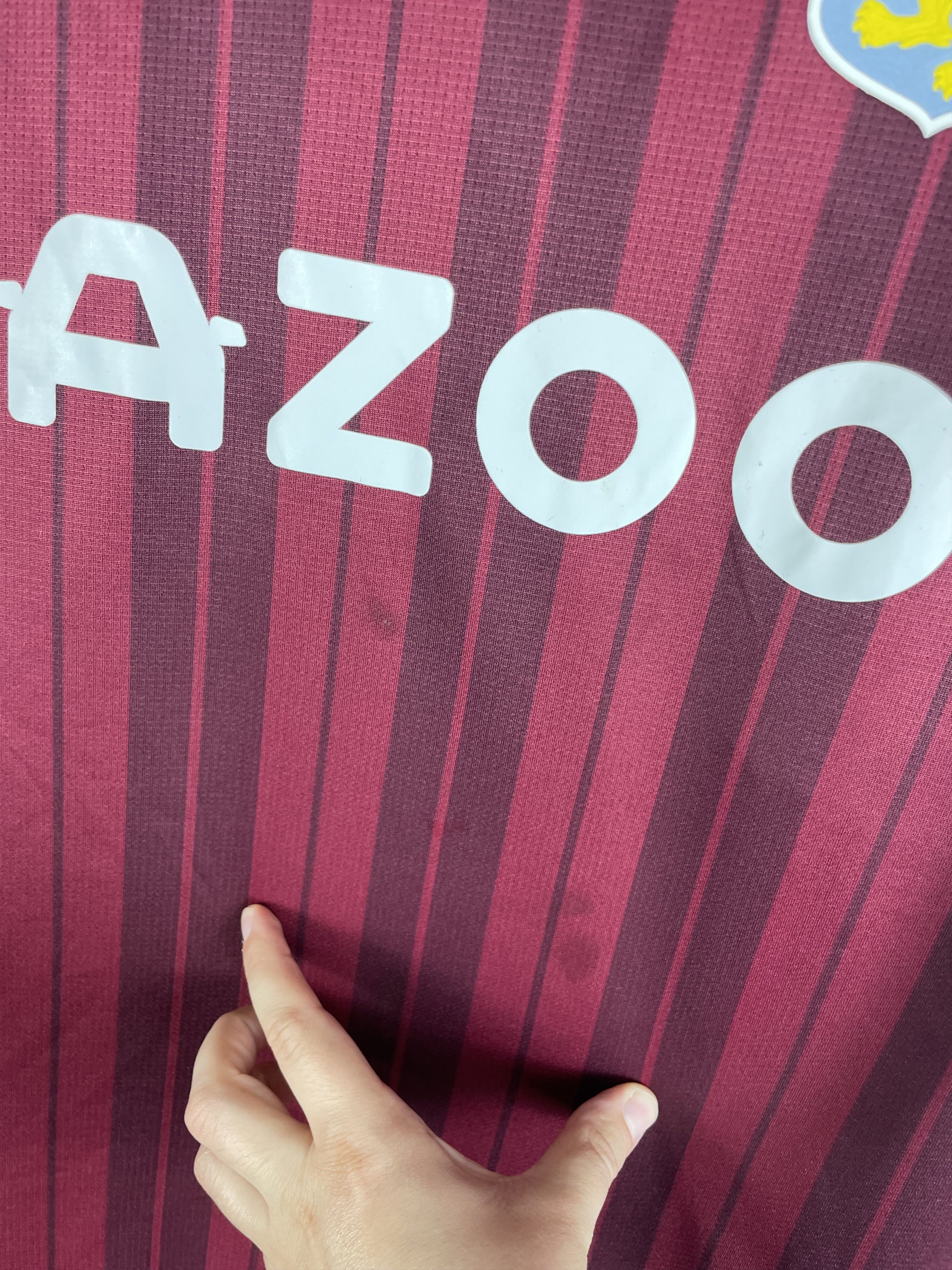 Kappa Kappa Aston Villa FC AVFC 2020/21 Soccer Jersey Blokecore Size US XXL / EU 58 / 5 - 4 Thumbnail