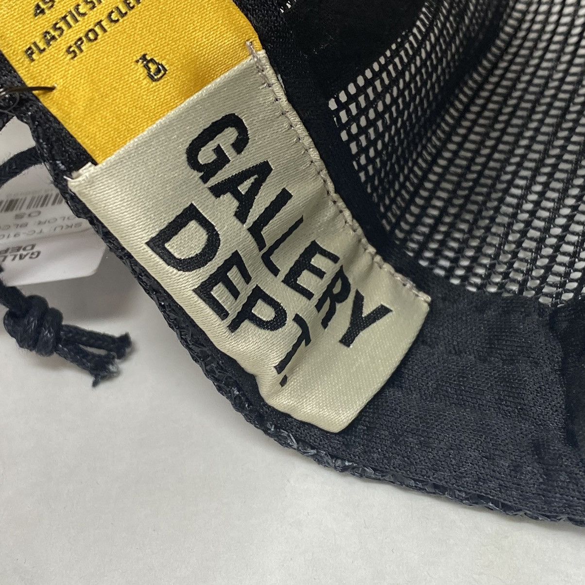 Gallery Dept. Gallery Dept. Workshop Black Trucker Hat Size ONE SIZE - 7 Thumbnail