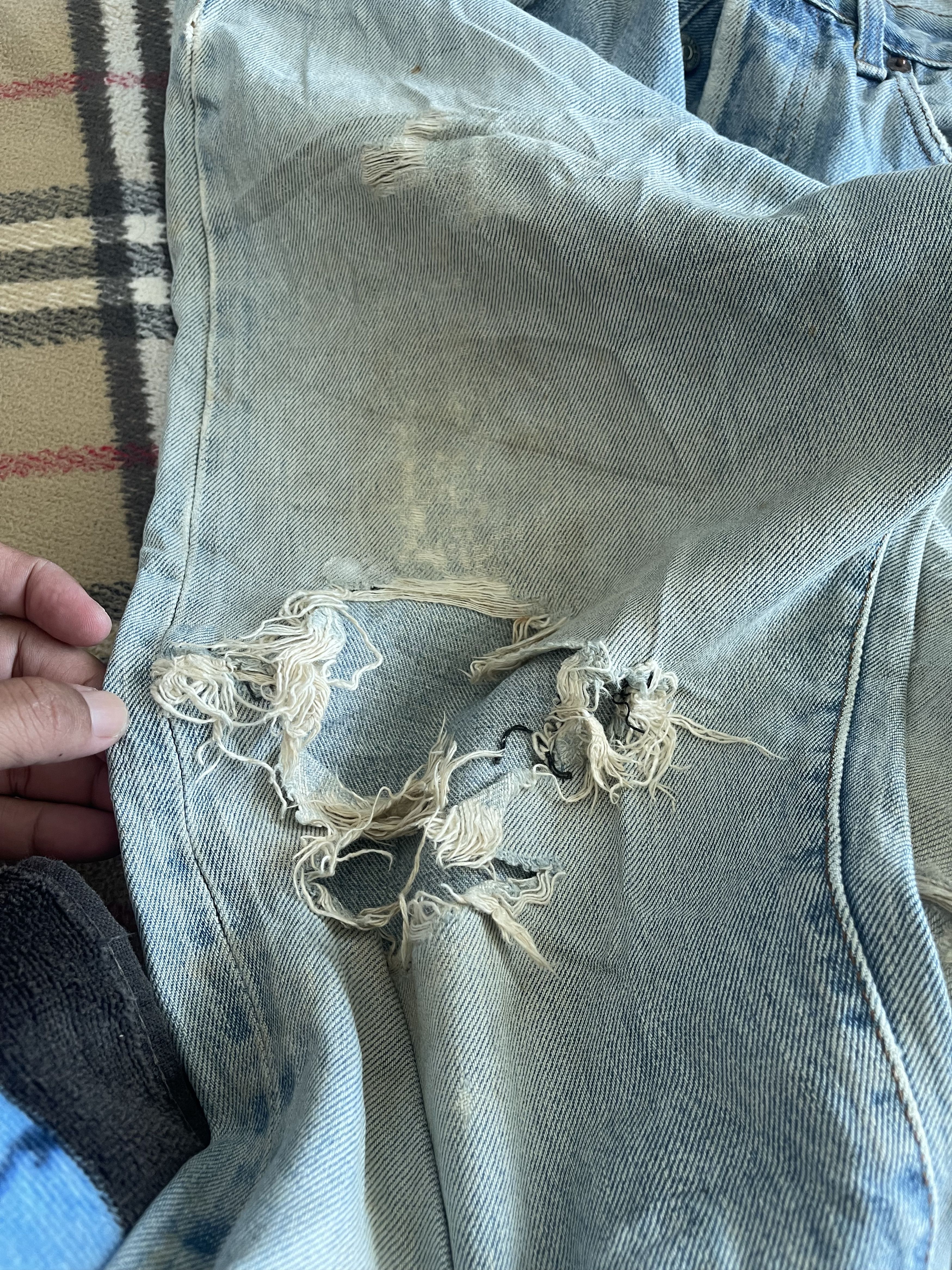 Levi's Vintage Levis 501 Redline Size US 33 - 13 Thumbnail
