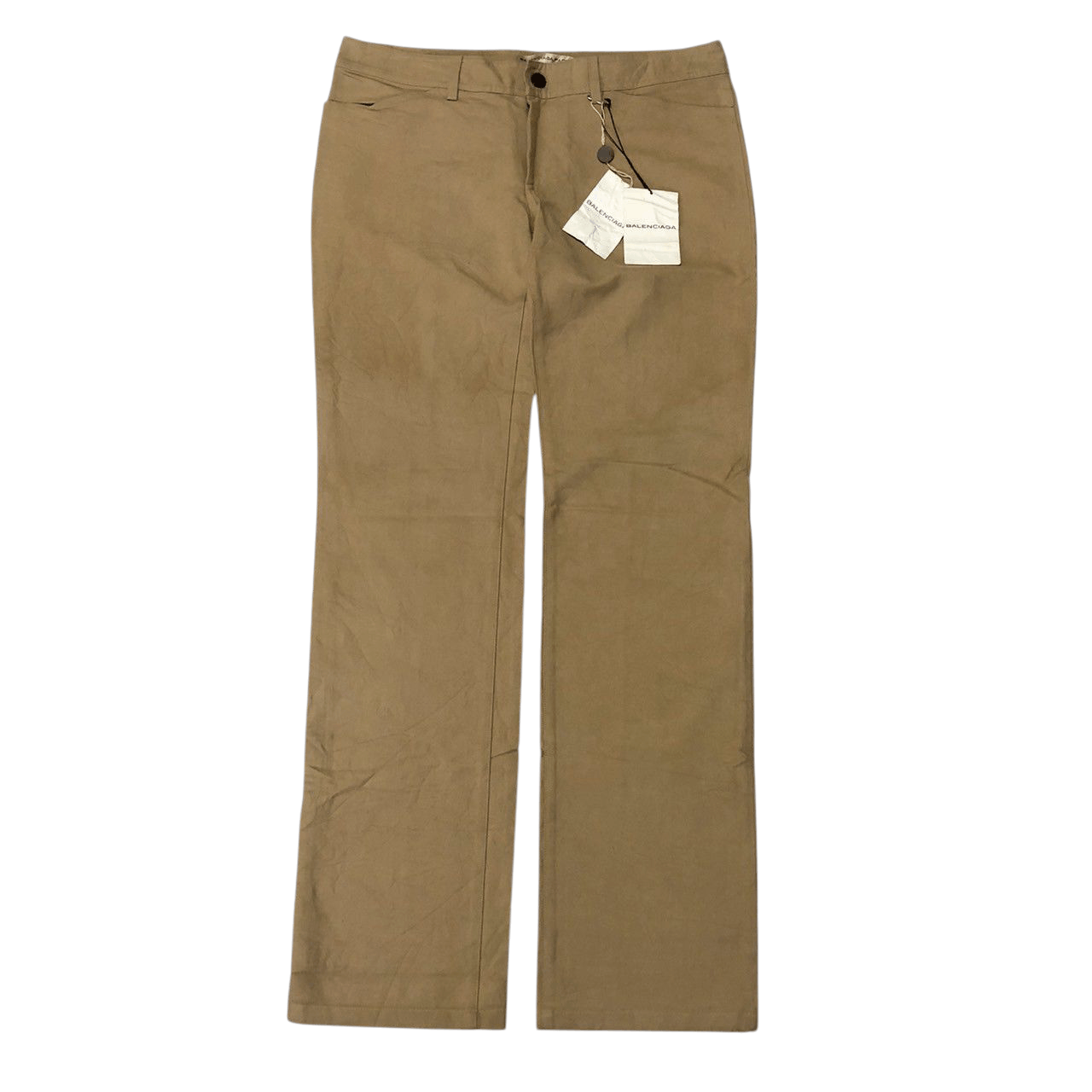 Balenciaga Balenciaga Pantalon Monogram Back Logo Trousers (Waist|34") Size 27" / US 4 / IT 40 - 1 Thumbnail