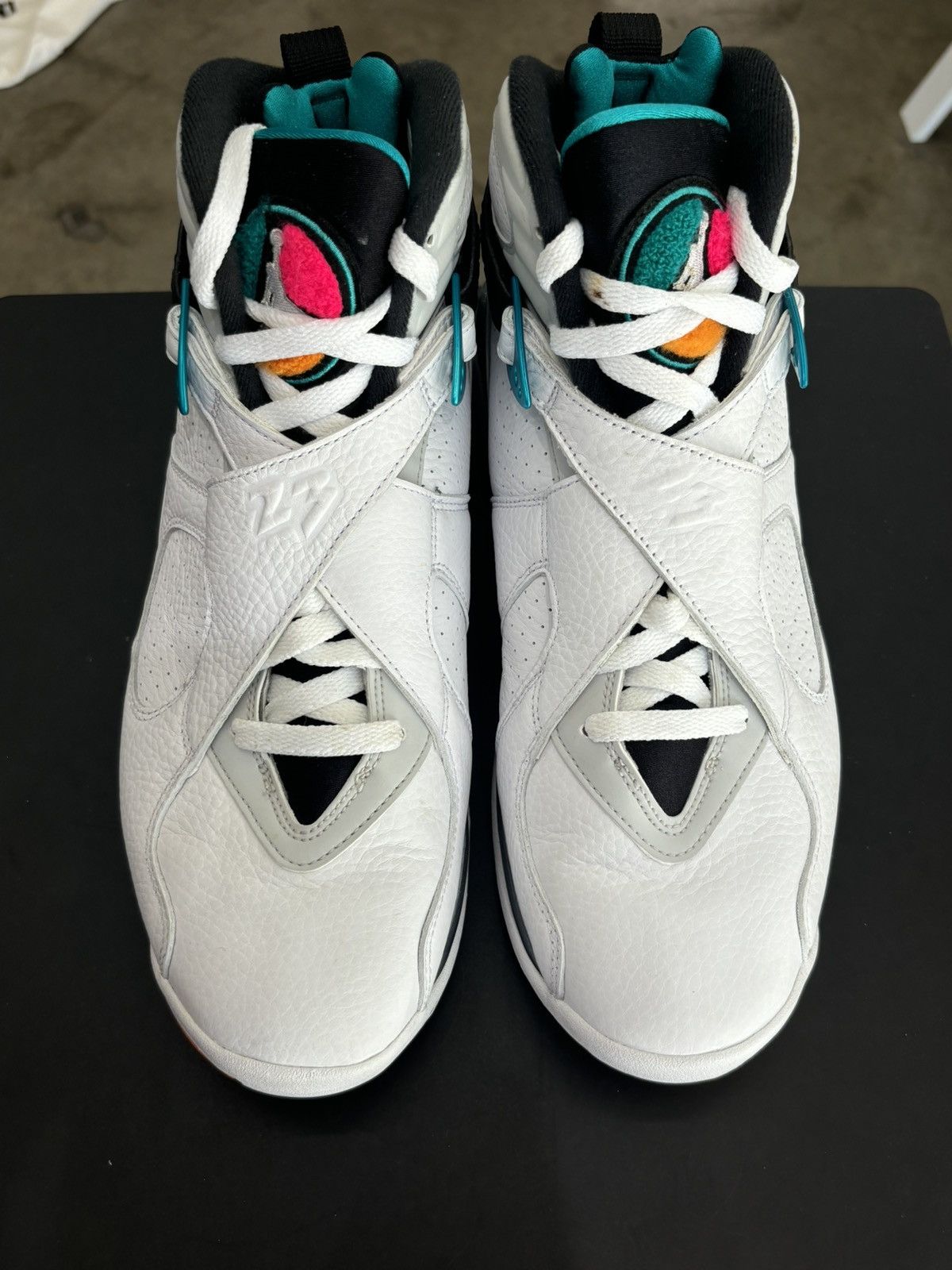 Jordan Brand × Nike Air Jordan 8 South Beach Sz. 10.5 (2018) Size US 10.5 / EU 43-44 - 2 Thumbnail