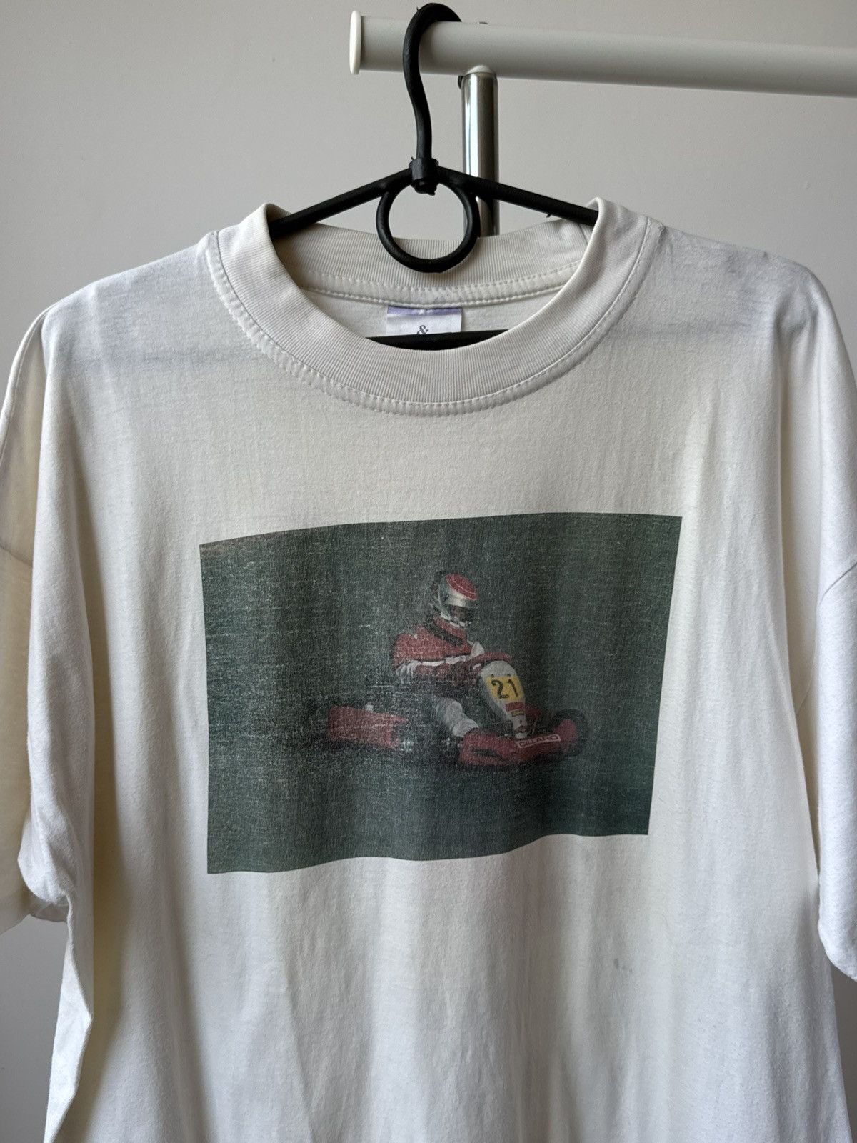 Formula 1 Vintage Ayrton Senna Karting F1 Racing T-Shirt Size US XL / EU 56 / 4 - 3 Thumbnail