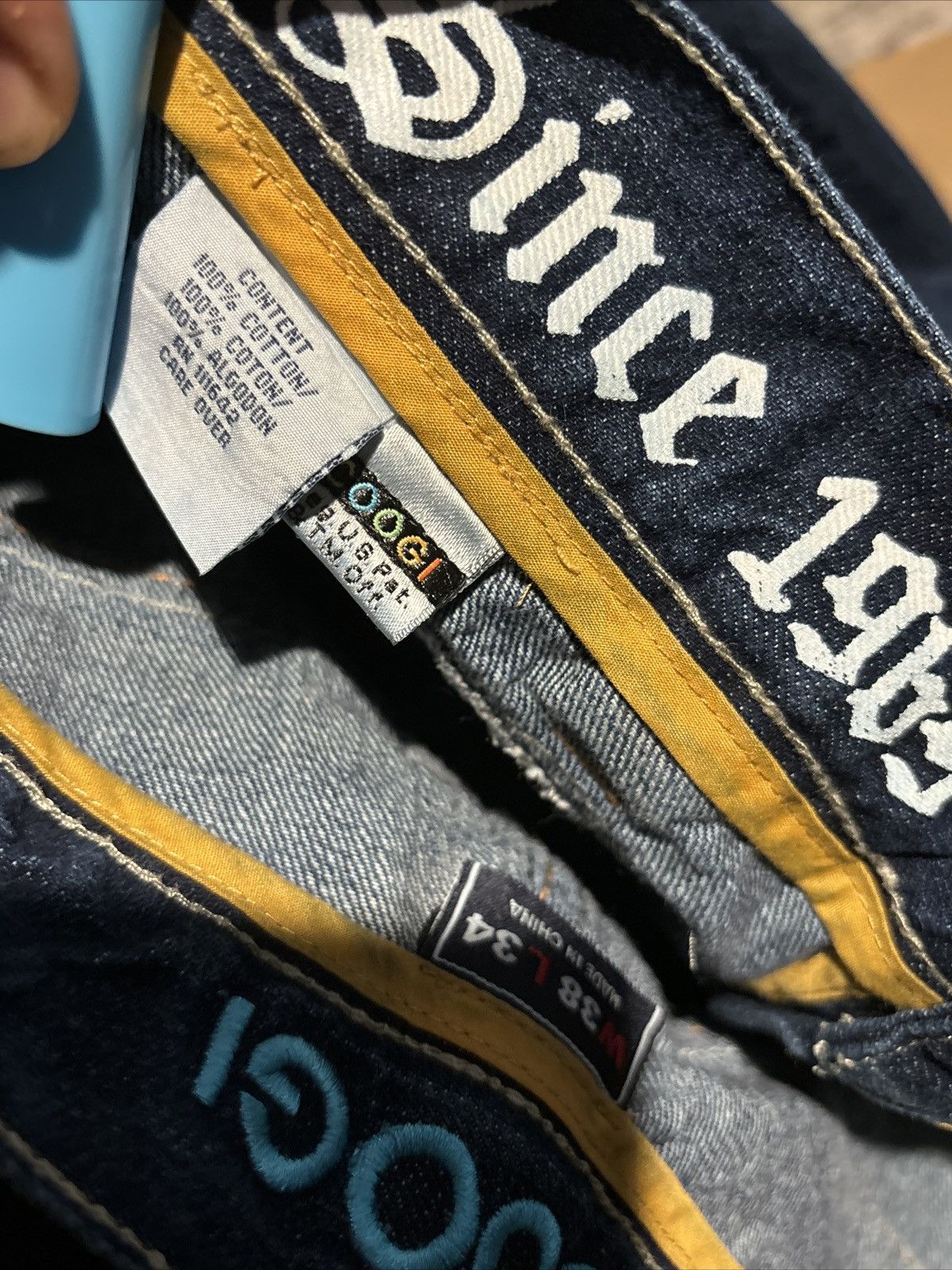 Coogi × Vintage Y2K Coogi Denim Jeans Size US 38 / EU 54 - 7 Thumbnail