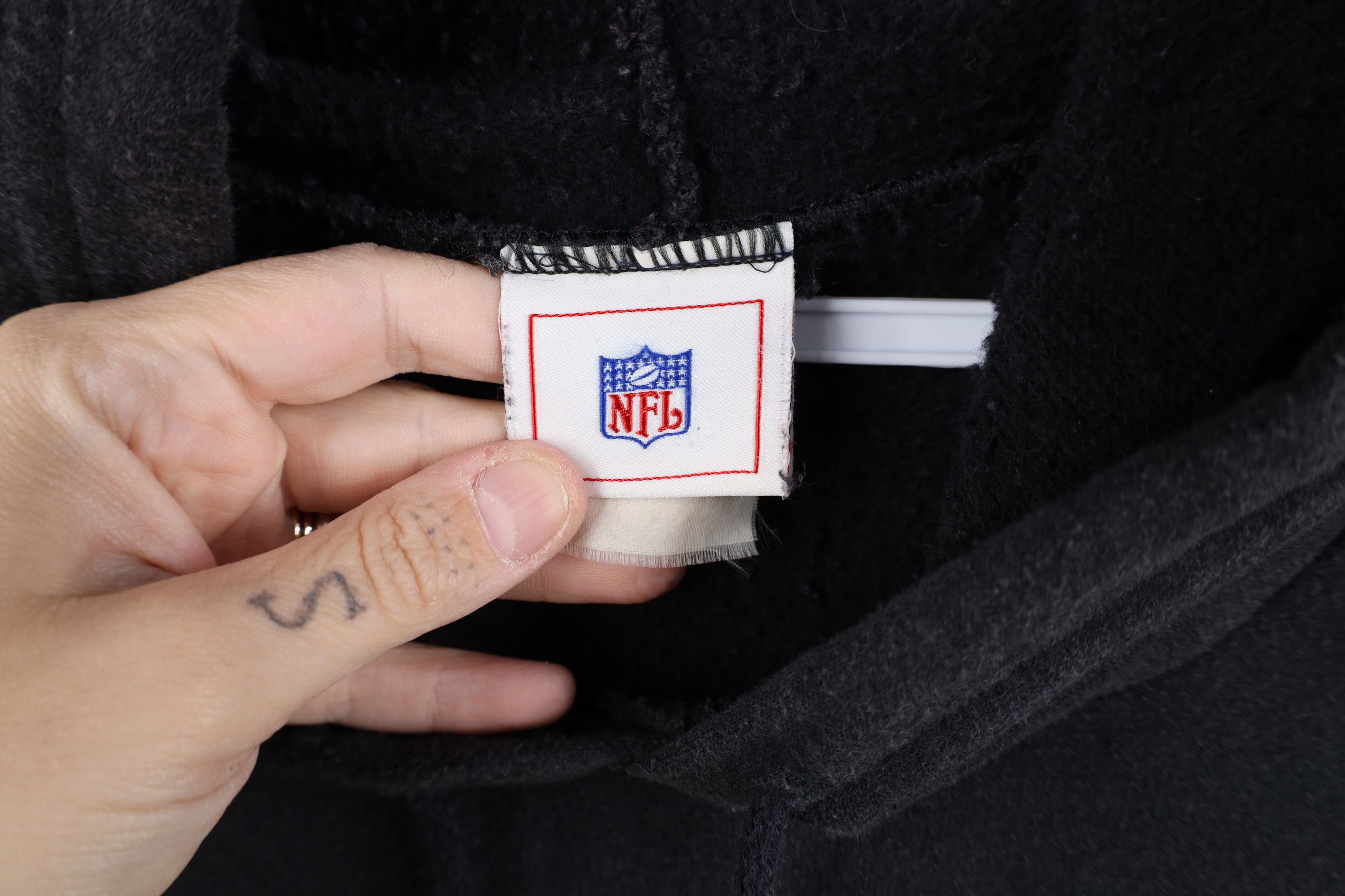 Vintage Vintage NFL Spell Pittsburgh Steelers Football Hoodie Black Size US XXL / EU 58 / 5 - 4 Thumbnail