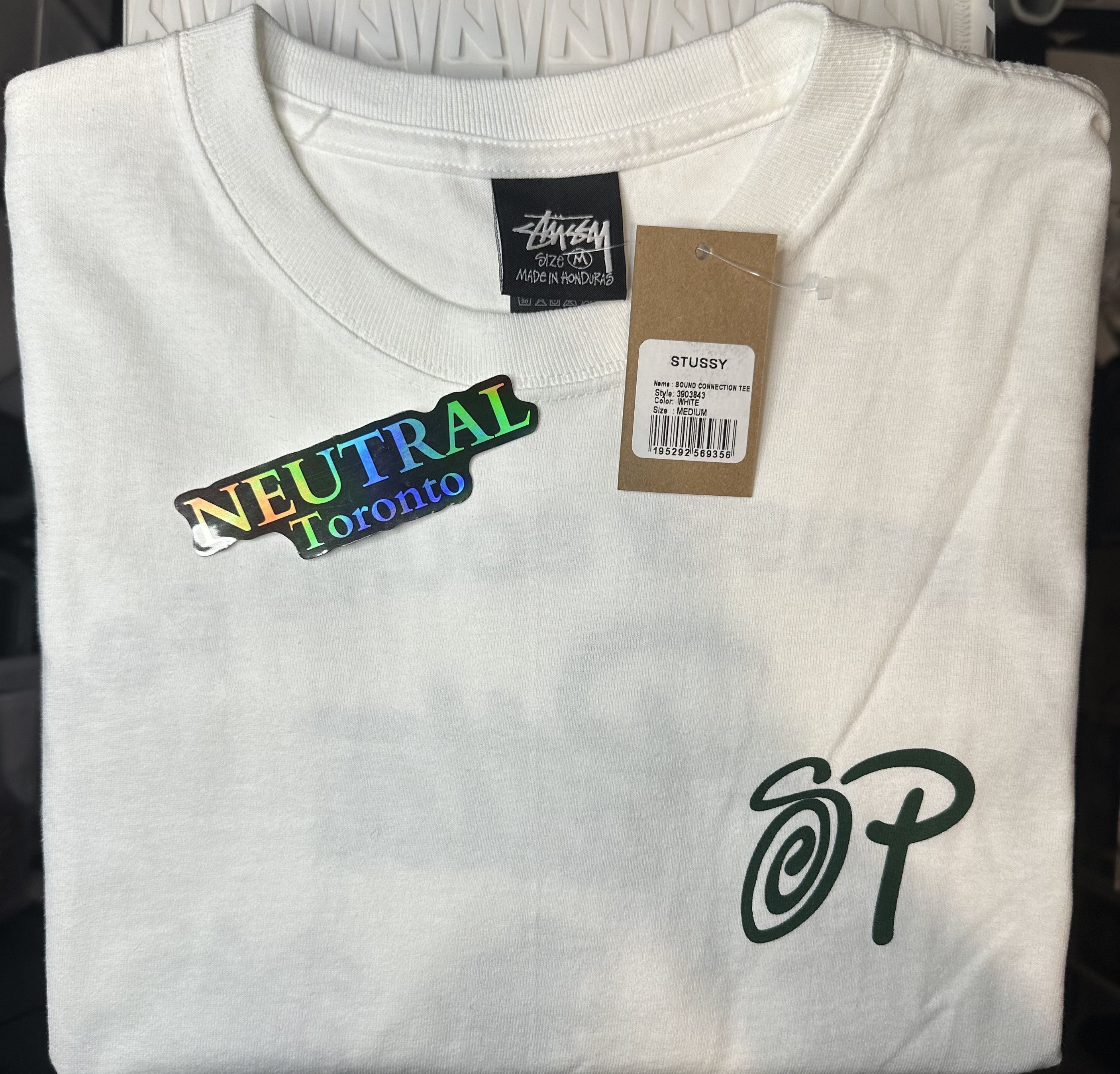 Stussy Patta Sound Connection Tシャツ ホワイトM Stussy x Patta Sound Connection Tee White Men's - SS24 - US