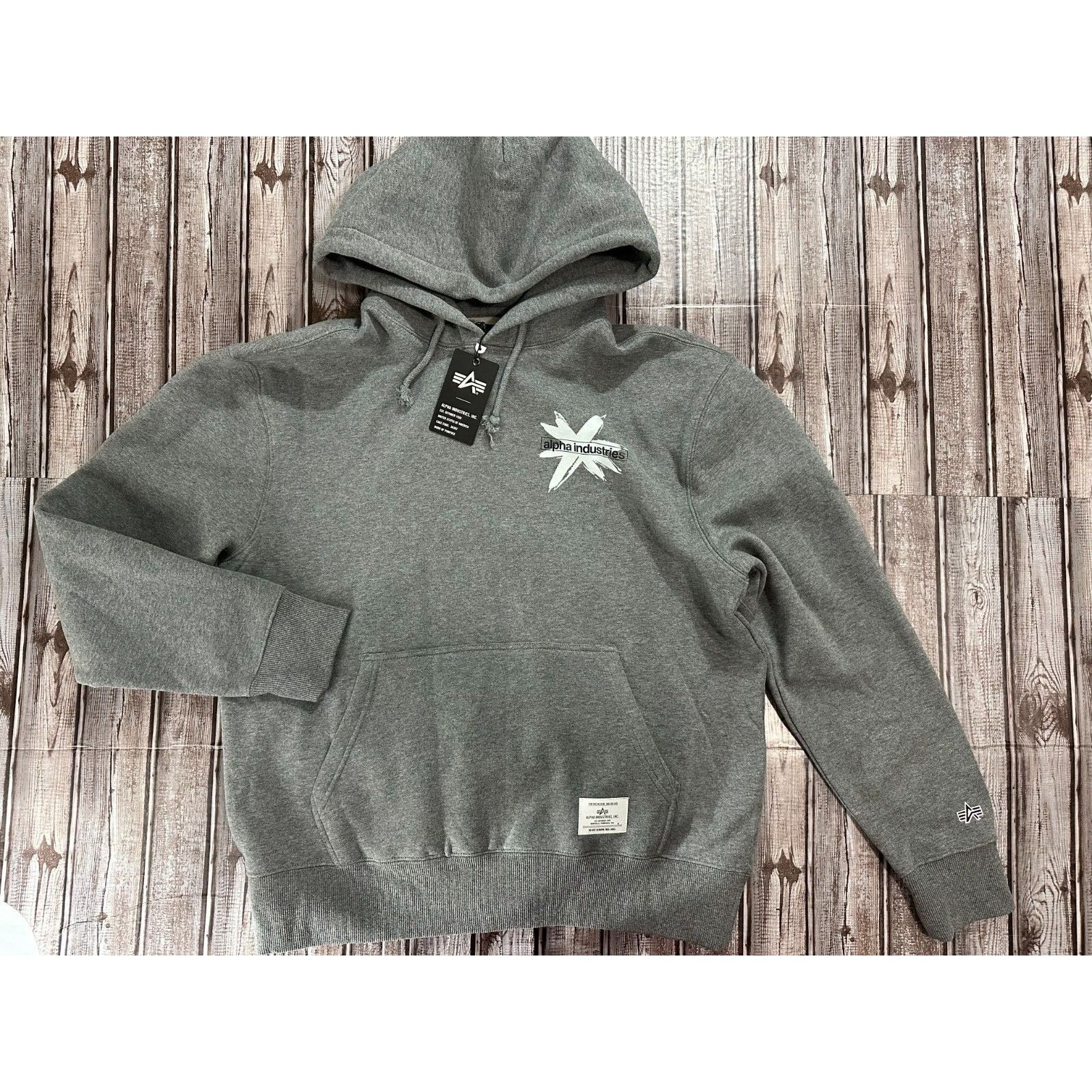 Alpha Industries Alpha Industries Essential Hoodie color Charcoal Heather Siz Size US M / EU 48-50 / 2 - 1 Thumbnail