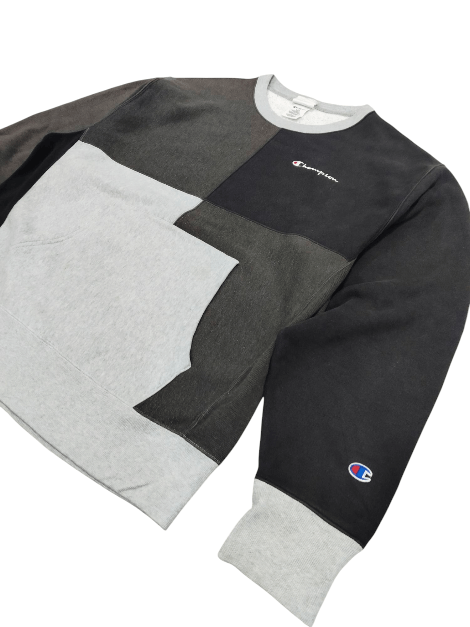 Champion × Vintage Vintage Y2K Champion Multicolour Sweatshirt Size US L / EU 52-54 / 3 - 2 Thumbnail