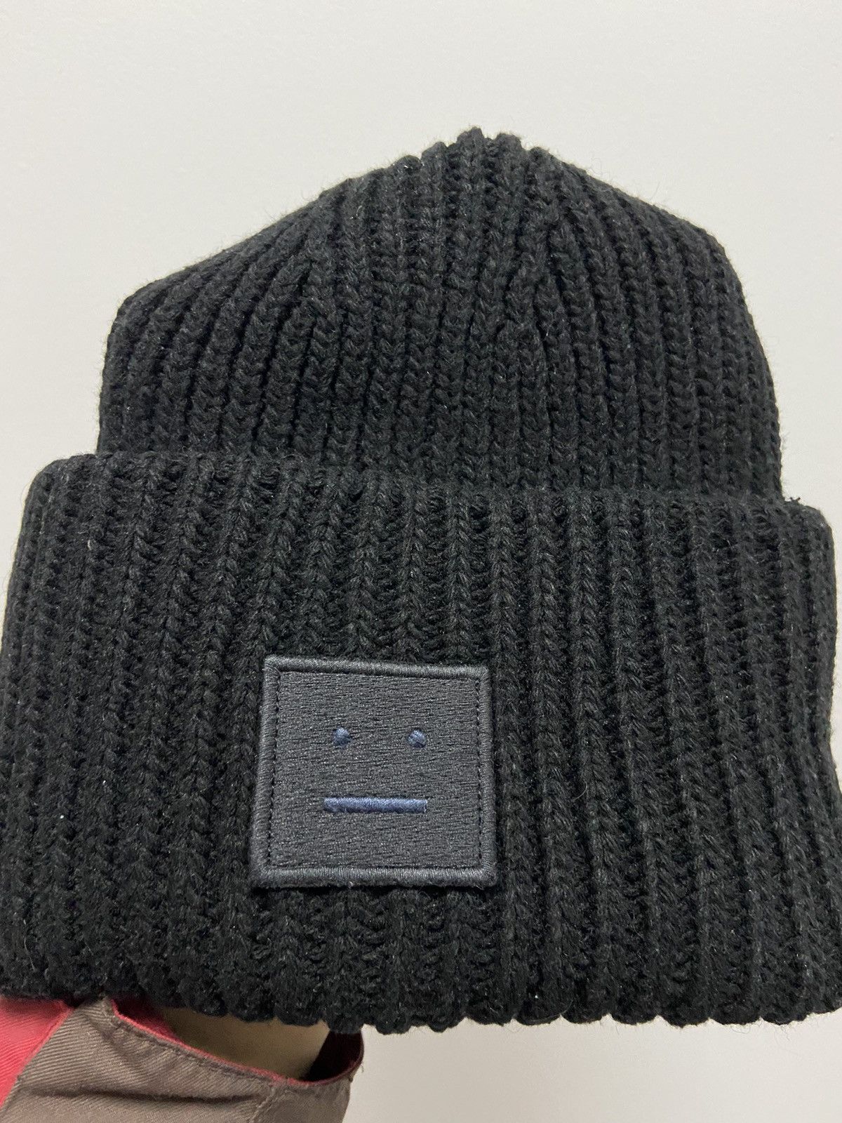 Acne Studios Acne Studios Hat Knitted Vintage Box Logo Face Wool Size ONE SIZE - 3 Thumbnail