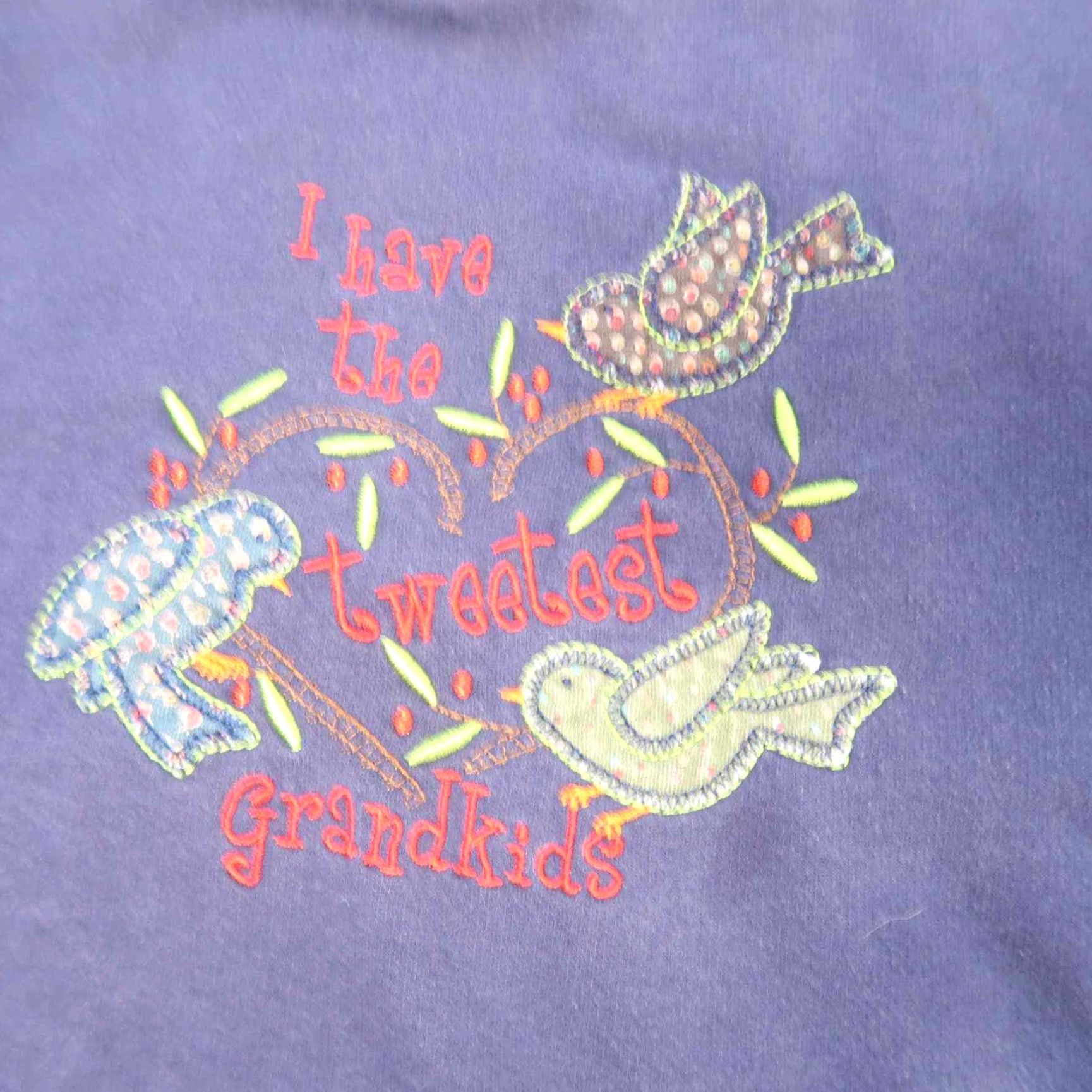 Vintage Vintage 90s Navy Blue Bird Grandma Funny Embroidered Sweatshirt M User: Vintage 90s Navy Blue Bird Grandma Funny Embroidered Sweatshirt M Size M / US 6-8 / IT 42-44 - 3 Thumbnail