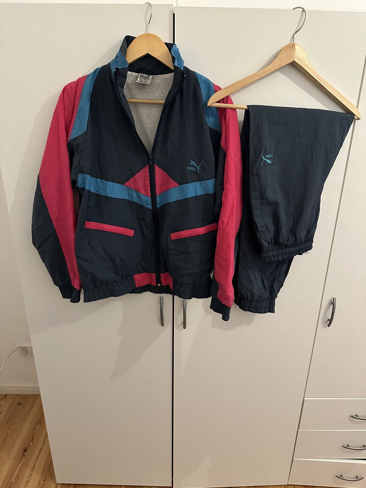 Puma Puma Tracksuit Size S Vintage Retro Trainingsanzug Size US S / EU 44-46 / 1 - 1 Thumbnail