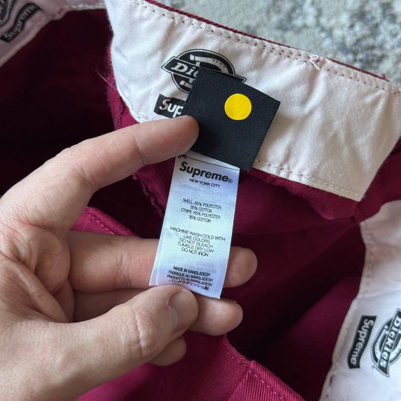 Dickies × Supreme Supreme Dickies 874 Work Pants Size US 30 / EU 46 - 10 Thumbnail