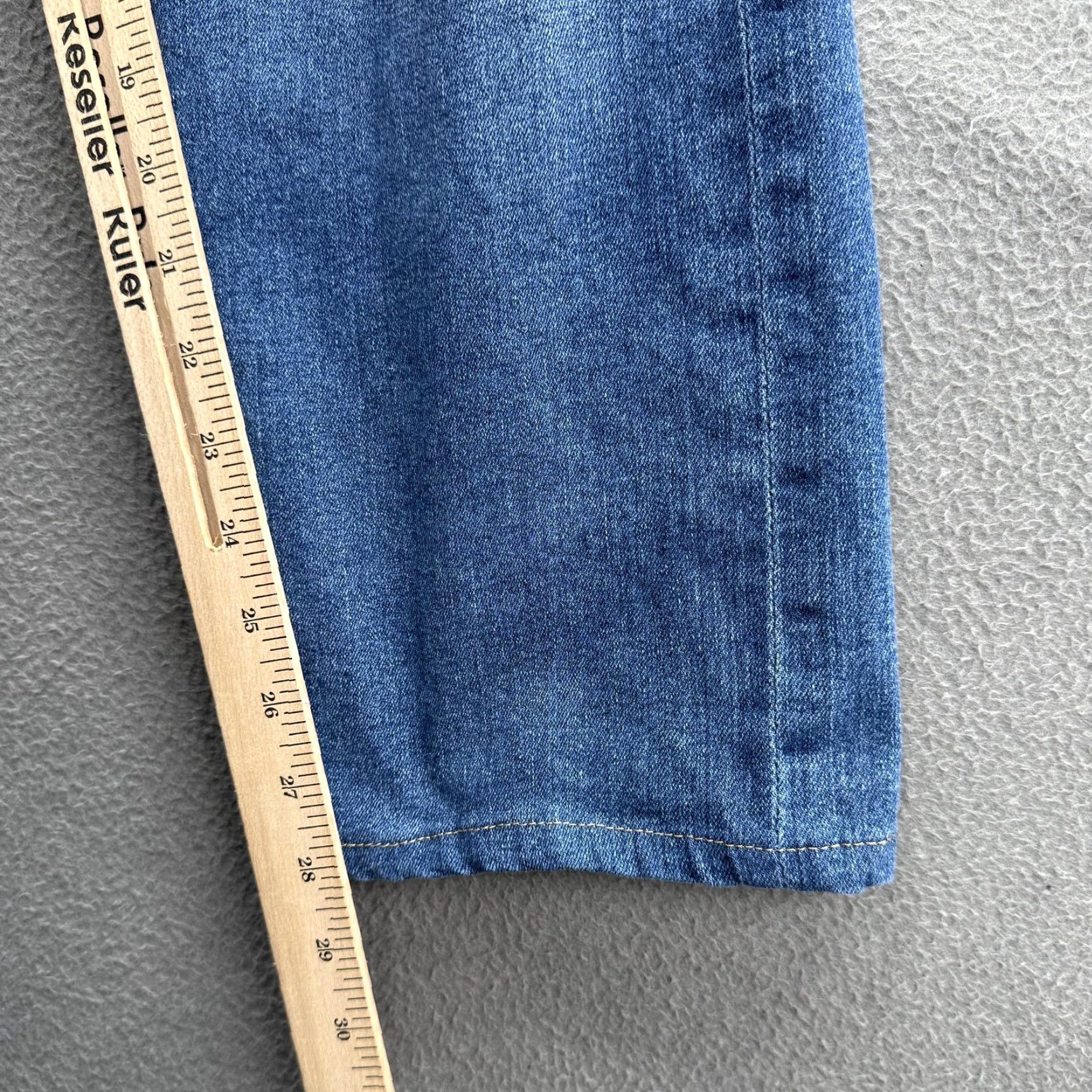 Vintage AG Adriano Goldschmied Everett Jeans Mens 29x34 Blue Slim Straight Size US 29 - 7 Thumbnail