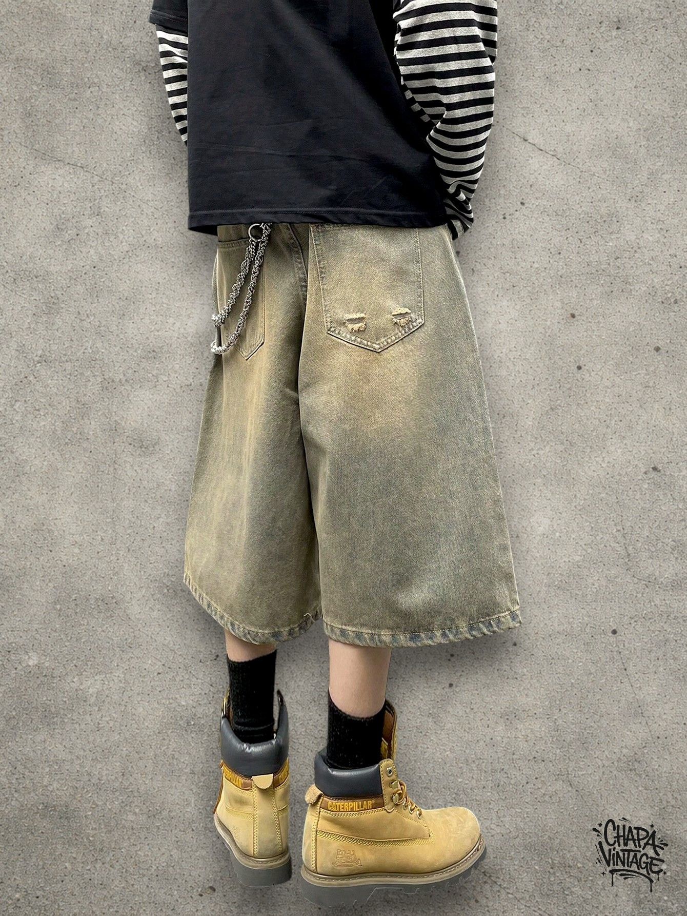 Vintage Washed jorts Size US 32 / EU 48 - 3 Thumbnail