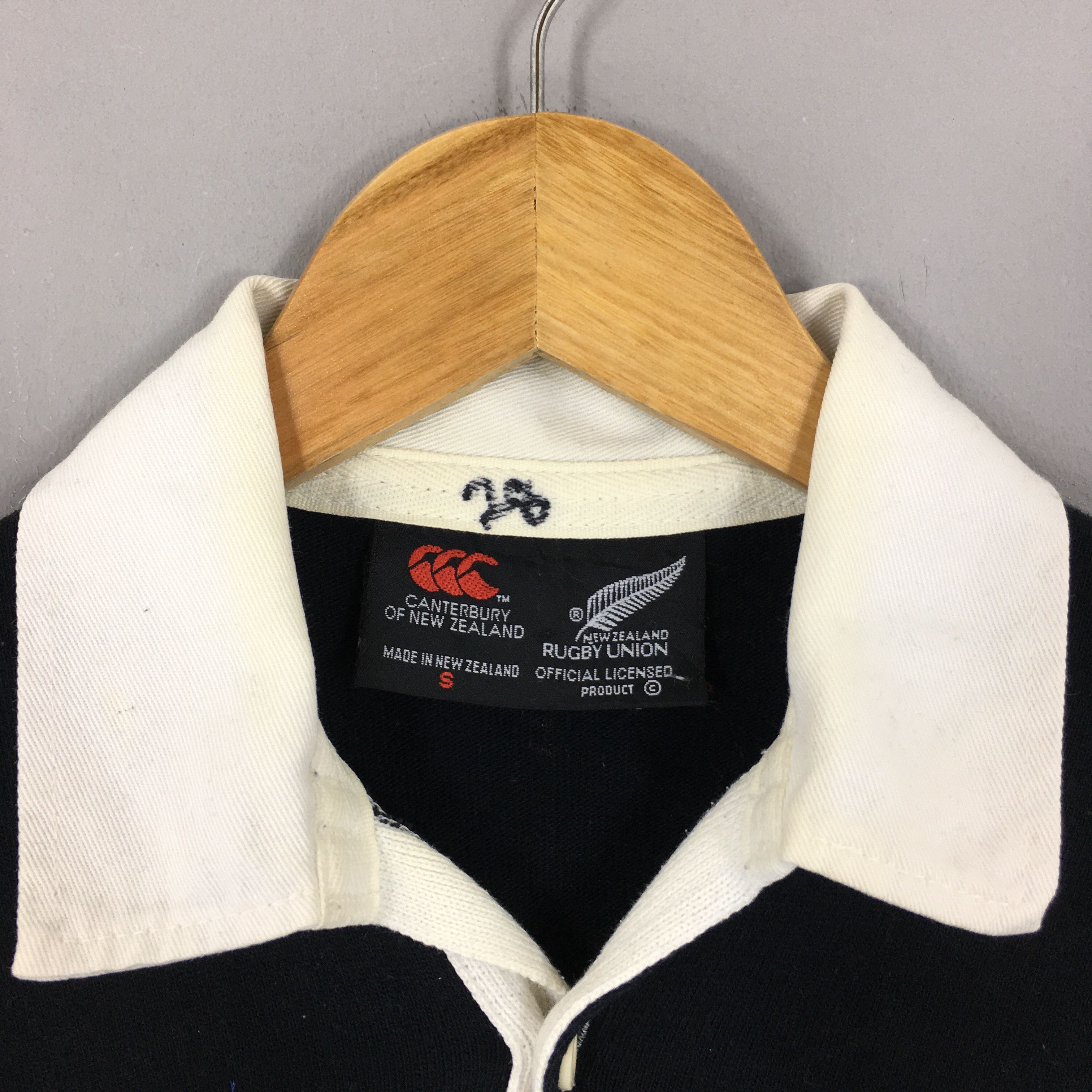 All Blacks Vintage Steinlager All Blacks Canterbury New Zealand Rugby Size US S / EU 44-46 / 1 - 5 Thumbnail