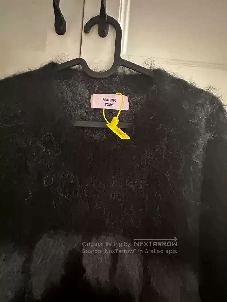 Martine Rose martine rose 23aw authentic logo mohair sweater. Size US S / EU 44-46 / 1 - 3 Thumbnail