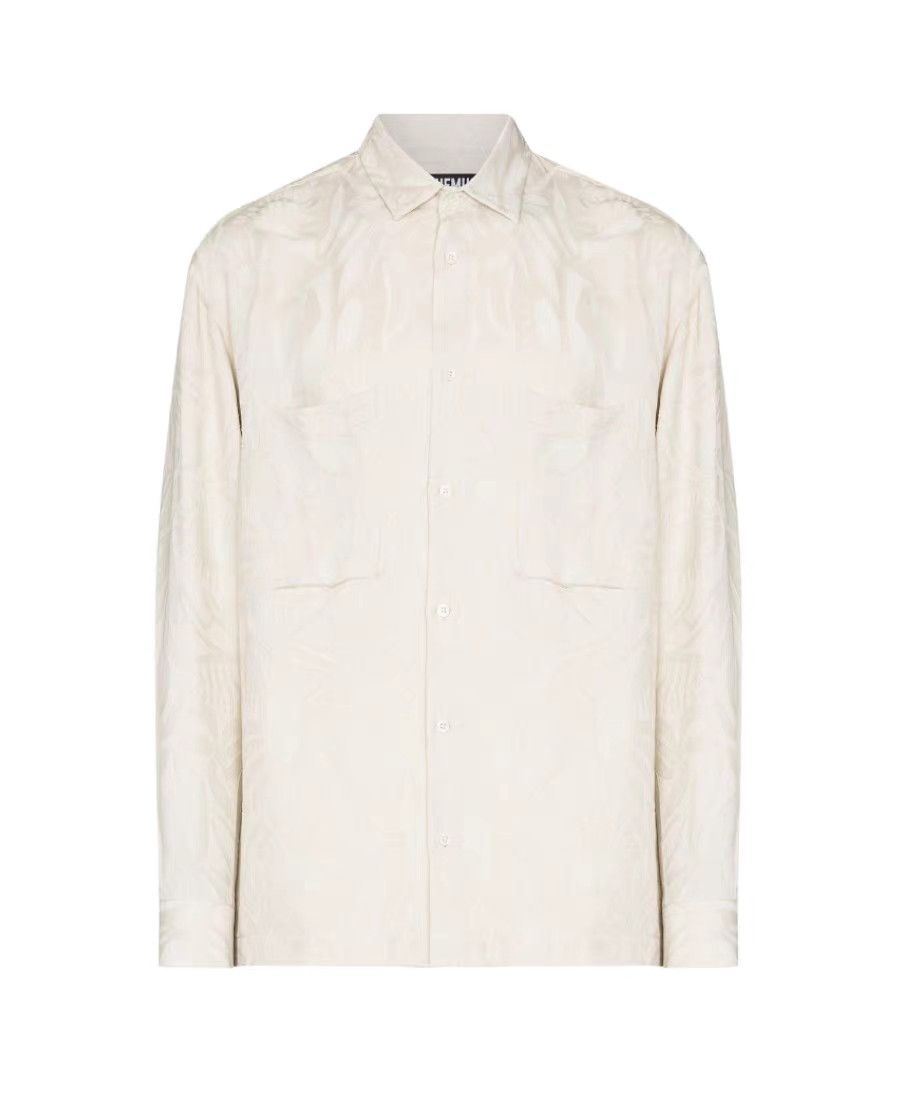 Jacquemus Jacquemus Men's Jacquard Shirt K9 Size US M / EU 48-50 / 2 - 1 Thumbnail