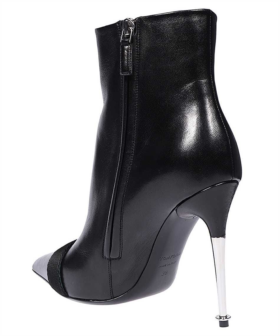 Tom Ford o1loc1c1124 W3288 Hi Heel Booties in Black Size US 9.5 / IT 39.5 - 3 Thumbnail