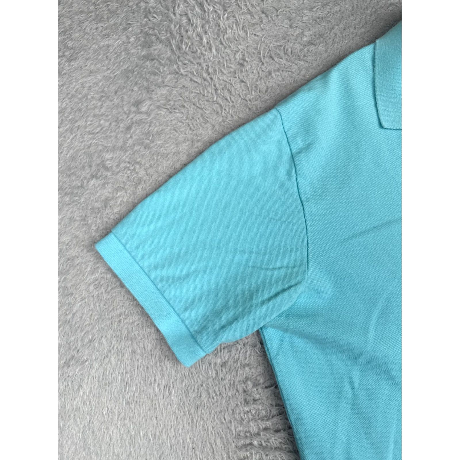 Ralph Lauren VINTAGE Polo Ralph Lauren Polo Shirt Adult XL Blue Short Sleeve Cotton Polo Shirt Polo Ralph Lauren Shirt Men Blue XL Size US XL / EU 56 / 4 - 3 Thumbnail