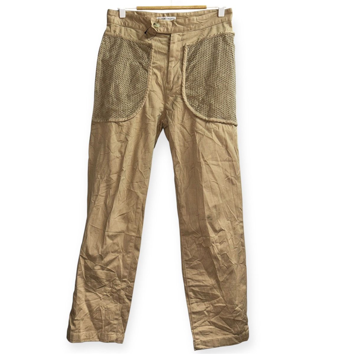 Tsumori Chisato Net Front Pocket Chino Ankle Pants Size US 30 / EU 46 - 1 Thumbnail