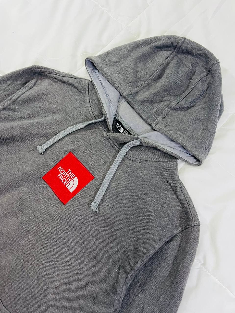 The North Face × Vintage The North Face Box Logo Front Hoodie Size US M / EU 48-50 / 2 - 5 Thumbnail
