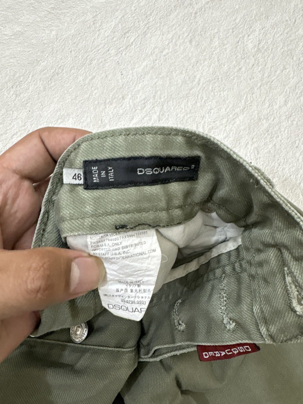 Helmut Lang 2000s Dsquared distressed denim pants y2k style Size US 30 / EU 46 - 5 Thumbnail