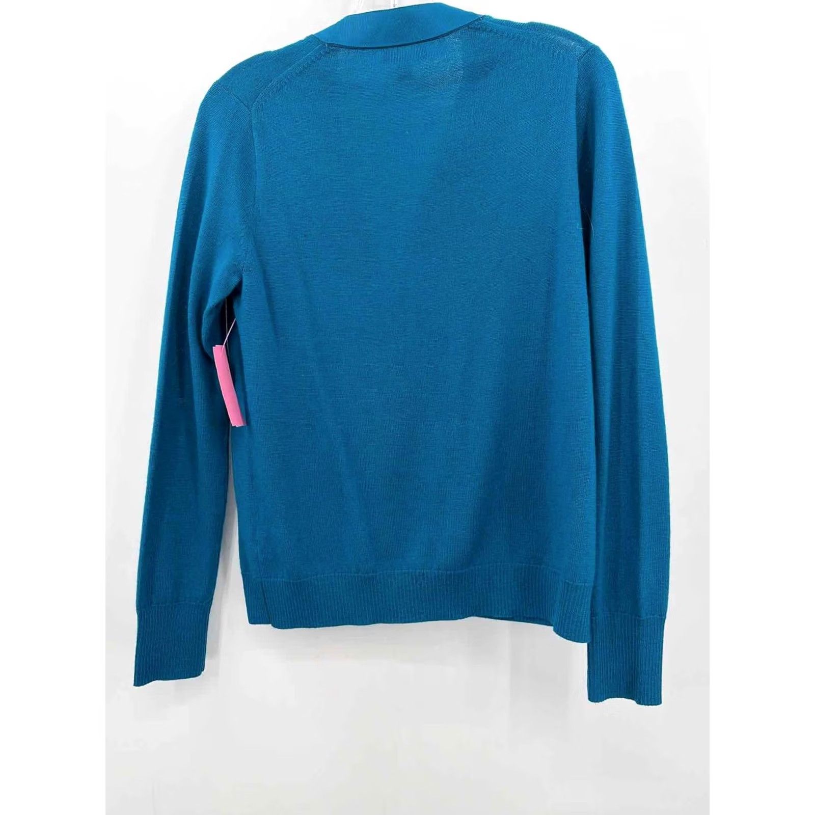 Vintage J Crew Cardigan Sweater Blue Size Medium Pre-Owned Size M / US 6-8 / IT 42-44 - 2 Thumbnail