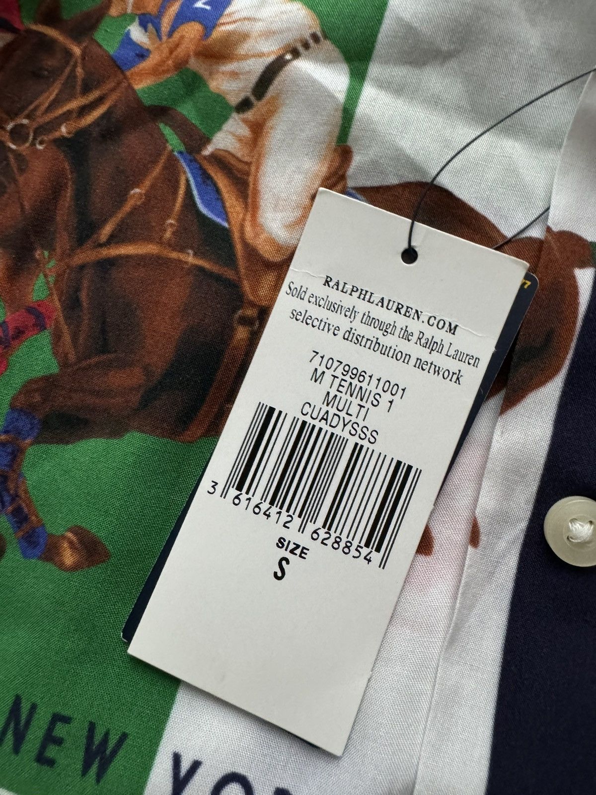 Polo Ralph Lauren × Vintage Polo Ralph Lauren Camp Shirt Rayon Loop Collar Aloha SZ S Size US S / EU 44-46 / 1 - 11 Thumbnail