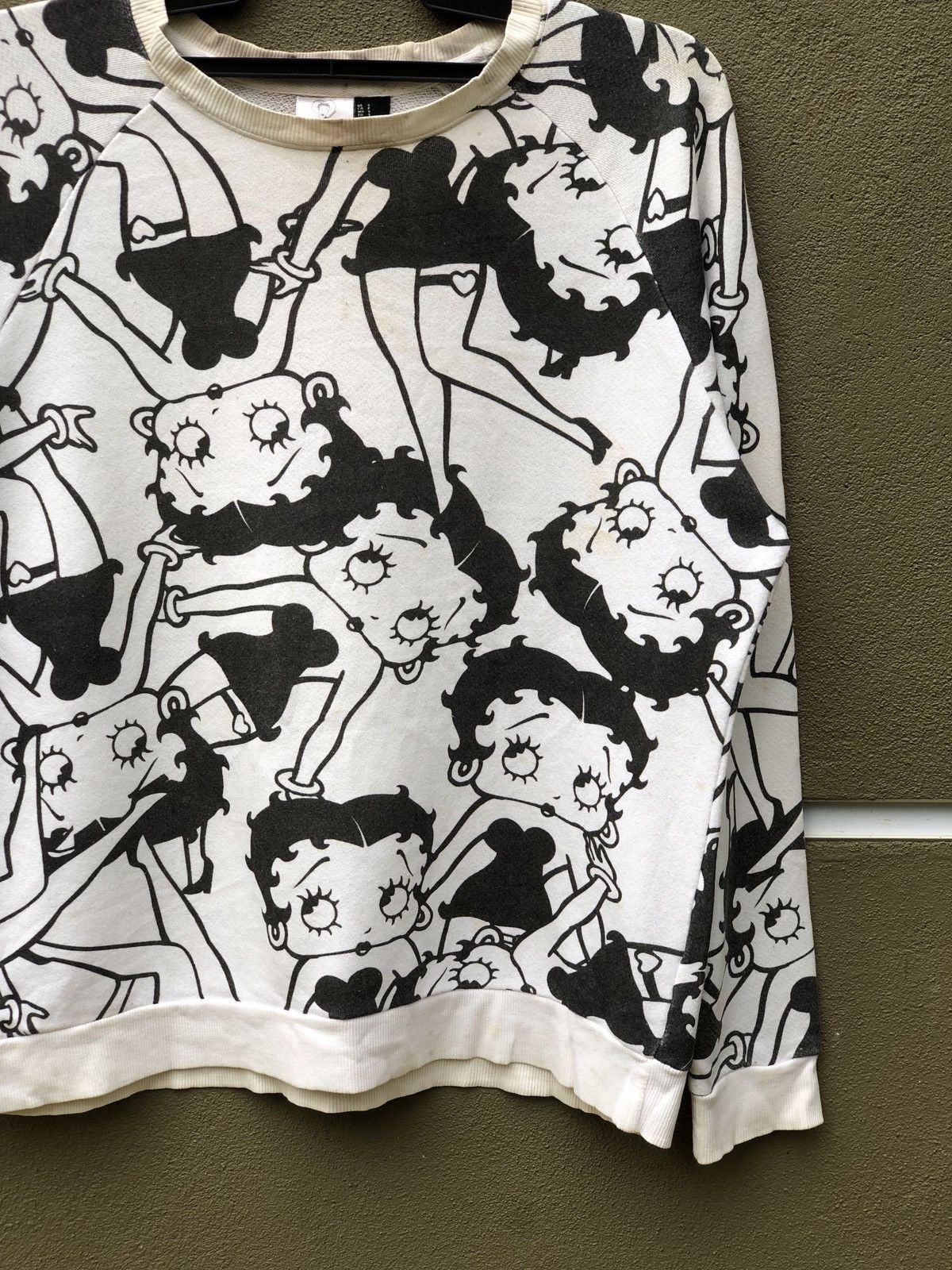 Vintage Betty Boop Full Print Sweatshirt