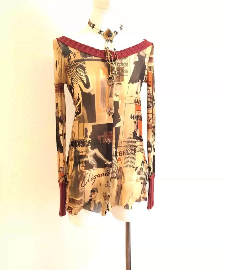 Jean Paul Gaultier Mesh garment