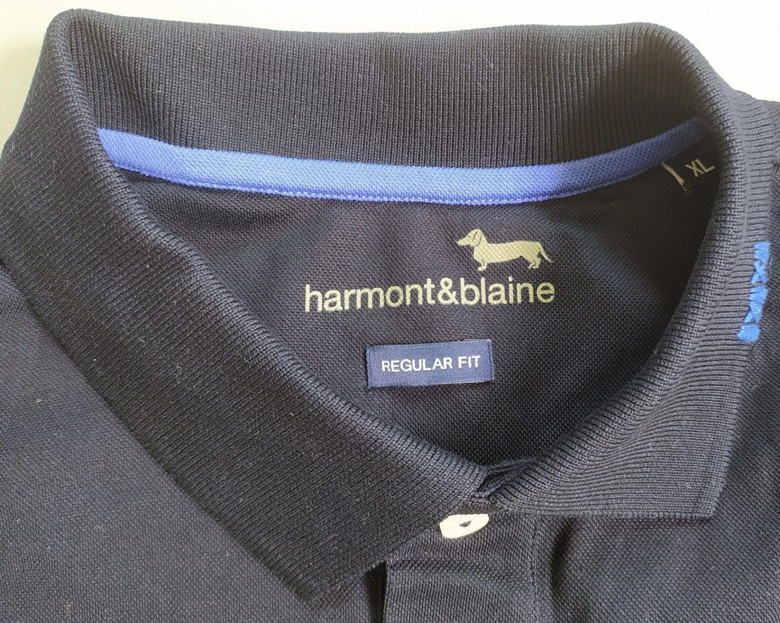 Harmont & Blaine Harmont & Blaine Shortsleeves Polo Shirt ASM - 1999 Size US XL / EU 56 / 4 - 5 Thumbnail