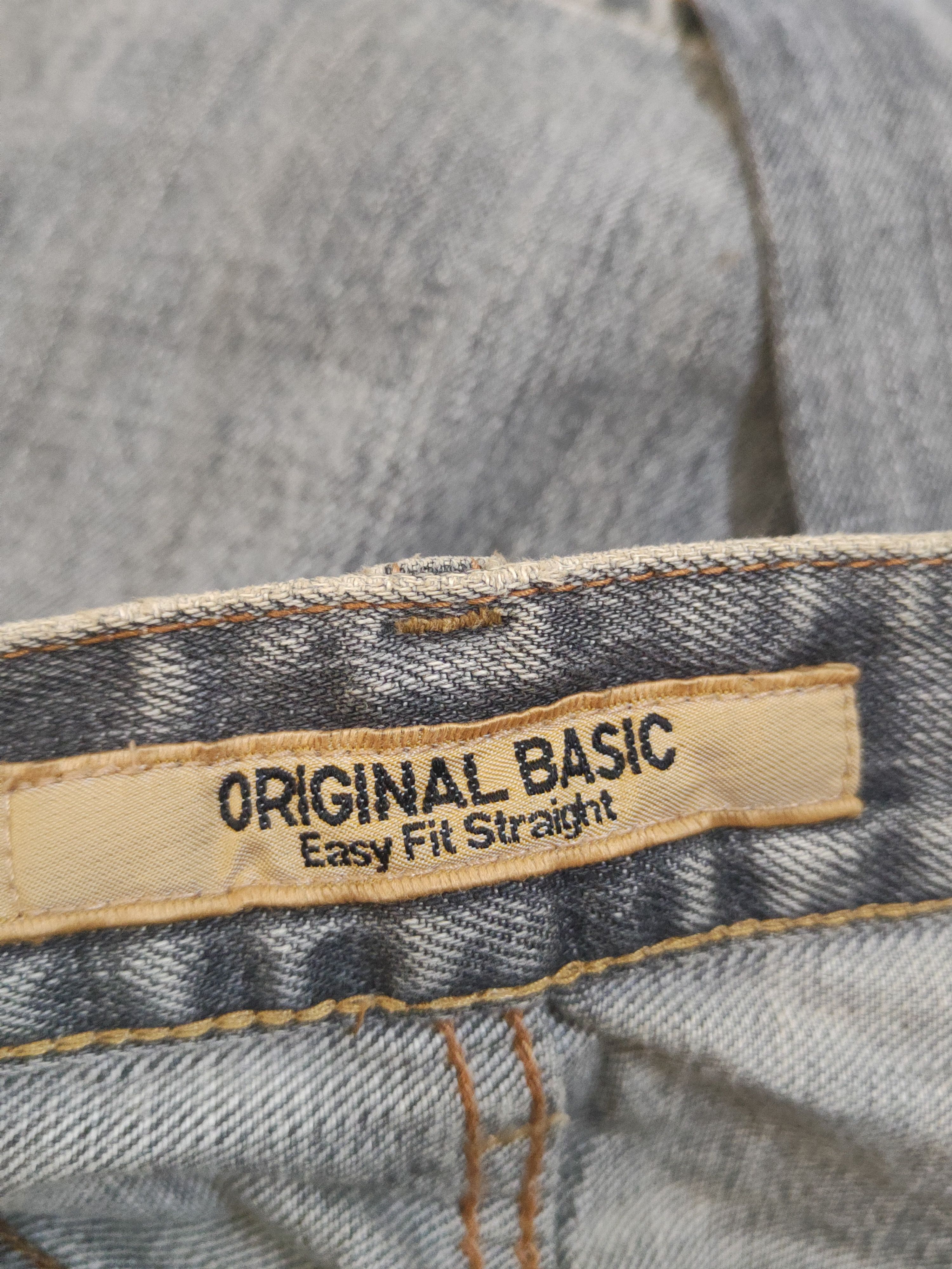 Japanese Brand Uniqlo japan vtg Black Faded Distressed Ripped Jeans #W1608 Size US 29 - 16 Thumbnail
