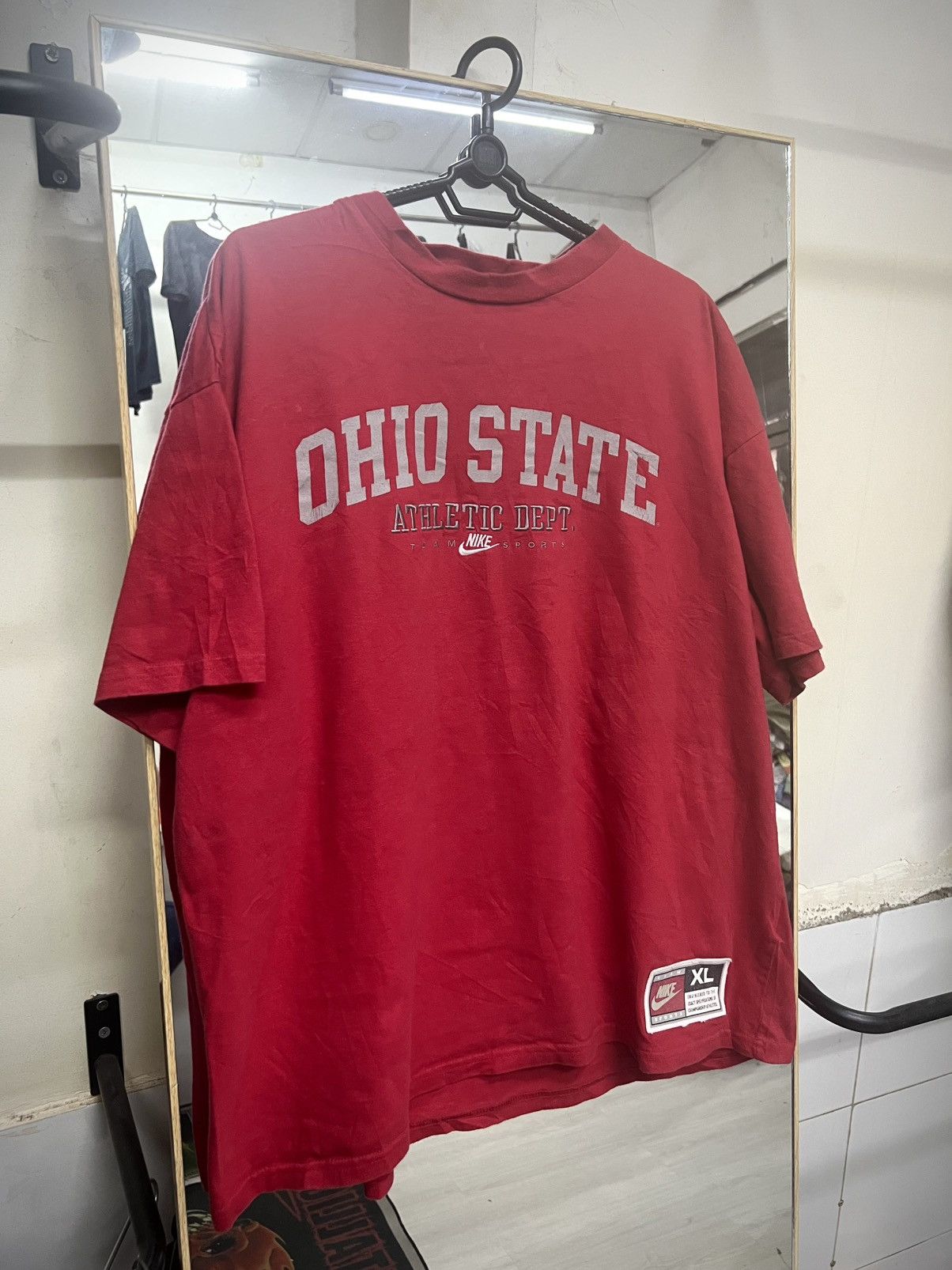 Nike Nike Vintage 90s Team Sports Ohio State Size US XL / EU 56 / 4 - 1 Thumbnail