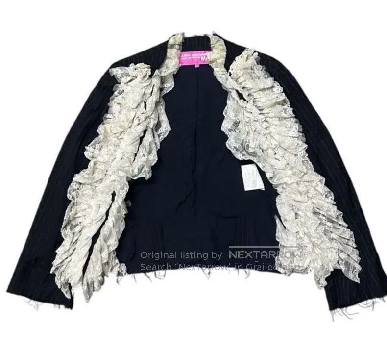 Junya Watanabe Junya Watanabe Striped Jacket Size S / US 4 / IT 40 - 3 Thumbnail