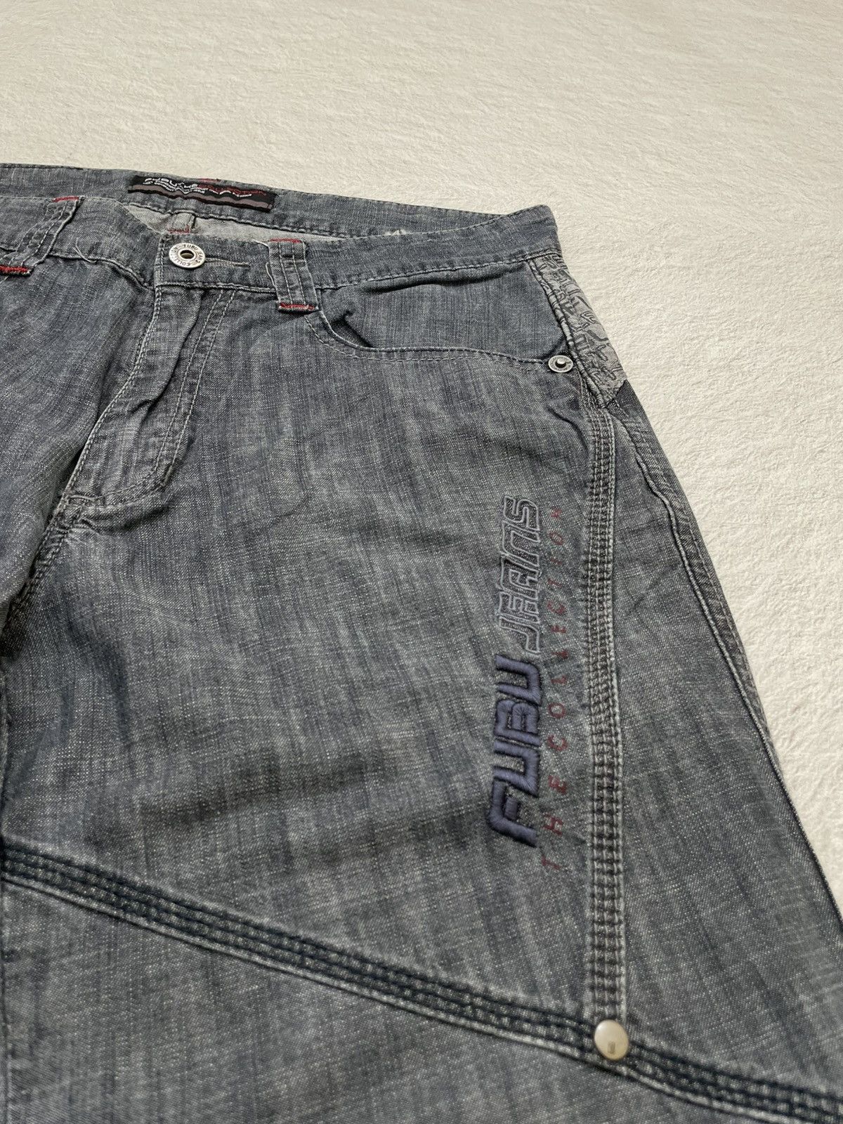 Fubu 2000s Fubu Retro Denim Y2K style Size US 31 - 4 Thumbnail