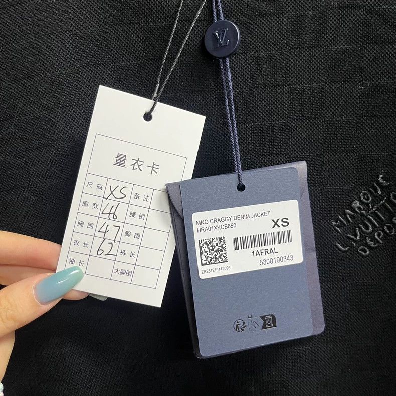 Louis Vuitton Louis Vuitton 24 Newest Dark Blue Solid Monogrammed Embroi Size US XS / EU 42 / 0 - 3 Thumbnail