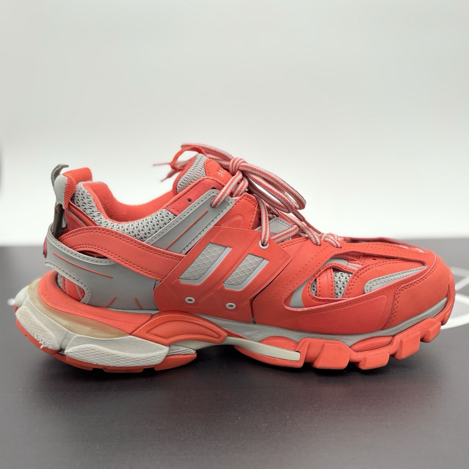Balenciaga Balenciaga Track Sneaker ' Orange Grey ' | GREAT CONDITION! Size US 11 / EU 44 - 10 Thumbnail