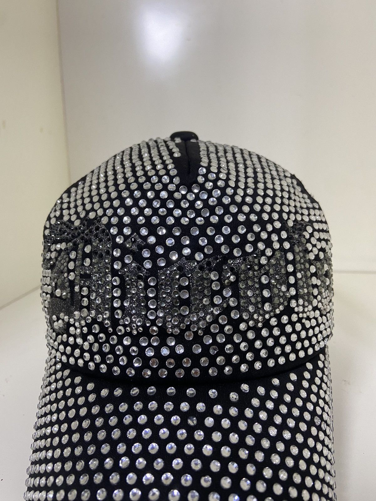 If Six Was Nine 2000s biablo punk trucker hat studded zircon Size ONE SIZE - 3 Thumbnail