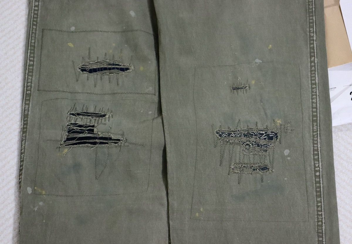 Visvim Visvim 19aw Veterans Pants Crash Kofu Olive Size US 34 / EU 50 - 3 Thumbnail