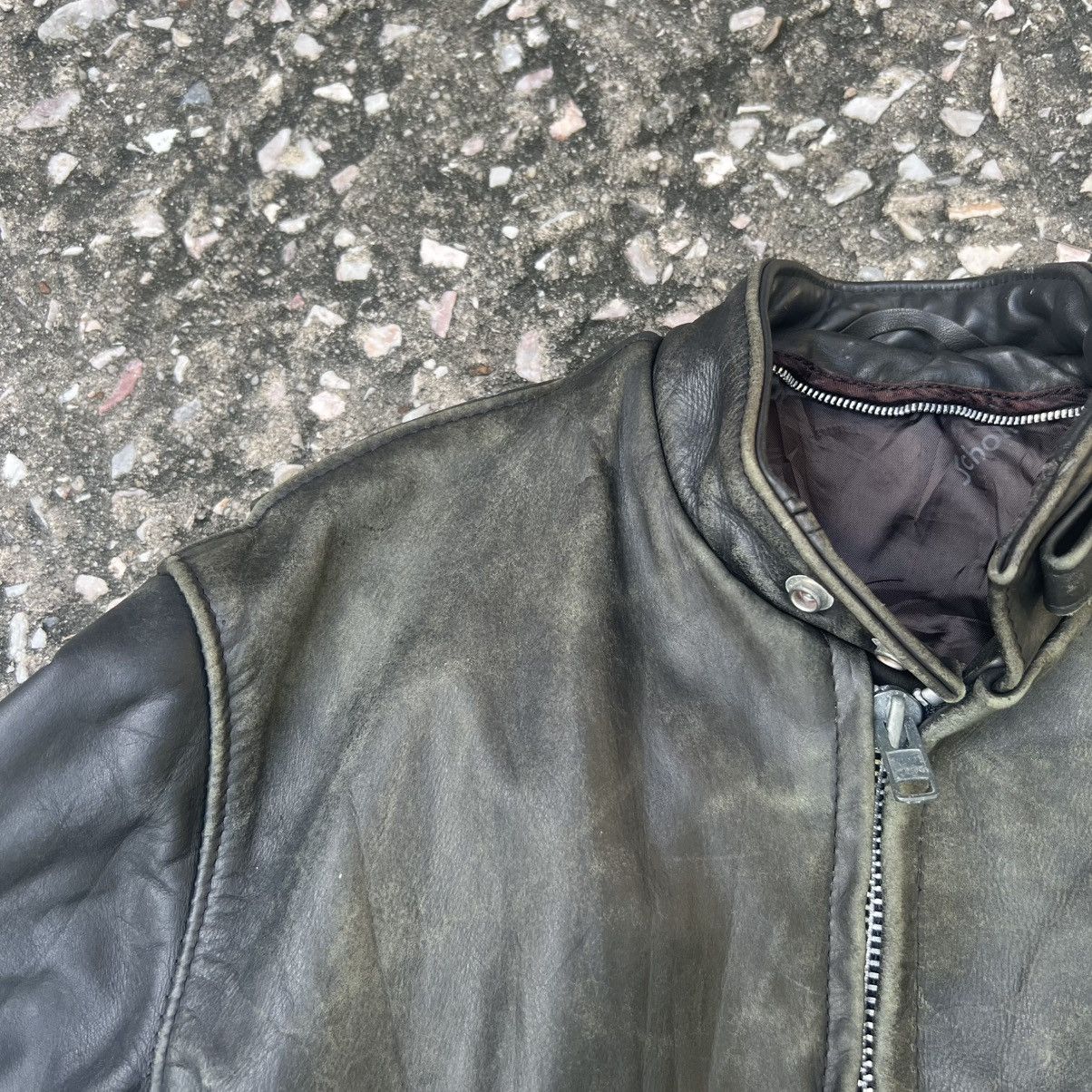 Schott “VINTAGE” SCHOTT BLACK LEATHER JACKET Size US M / EU 48-50 / 2 - 6 Thumbnail