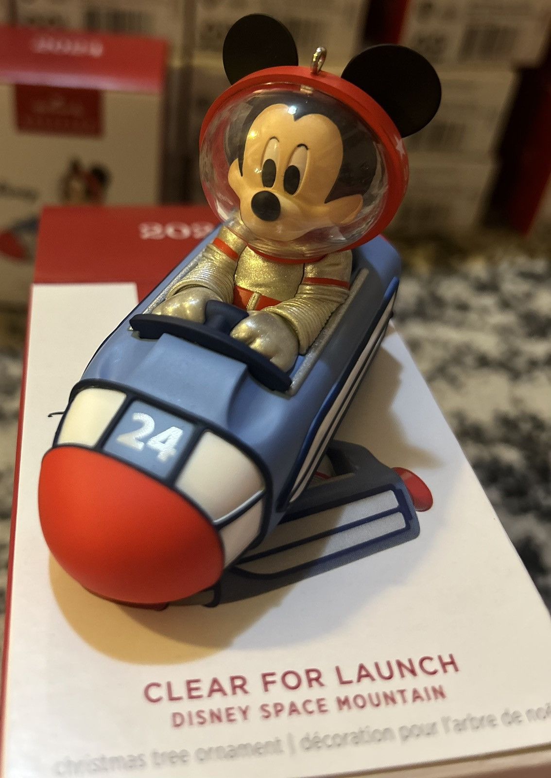 Disney Hallmark Keepsake Disney Clear for Launch Ornament Size ONE SIZE - 3 Thumbnail