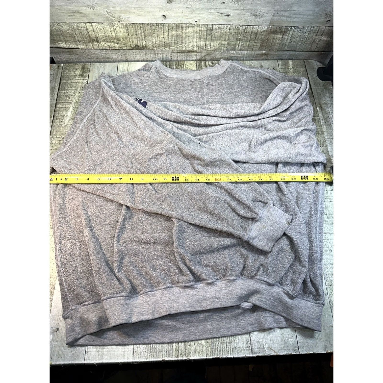Starter VINTAGE Starter Men’s Sweatshirt XL Gray Terrycloth Crewneck Pullover Shirt Mens Size US XL / EU 56 / 4 - 6 Thumbnail